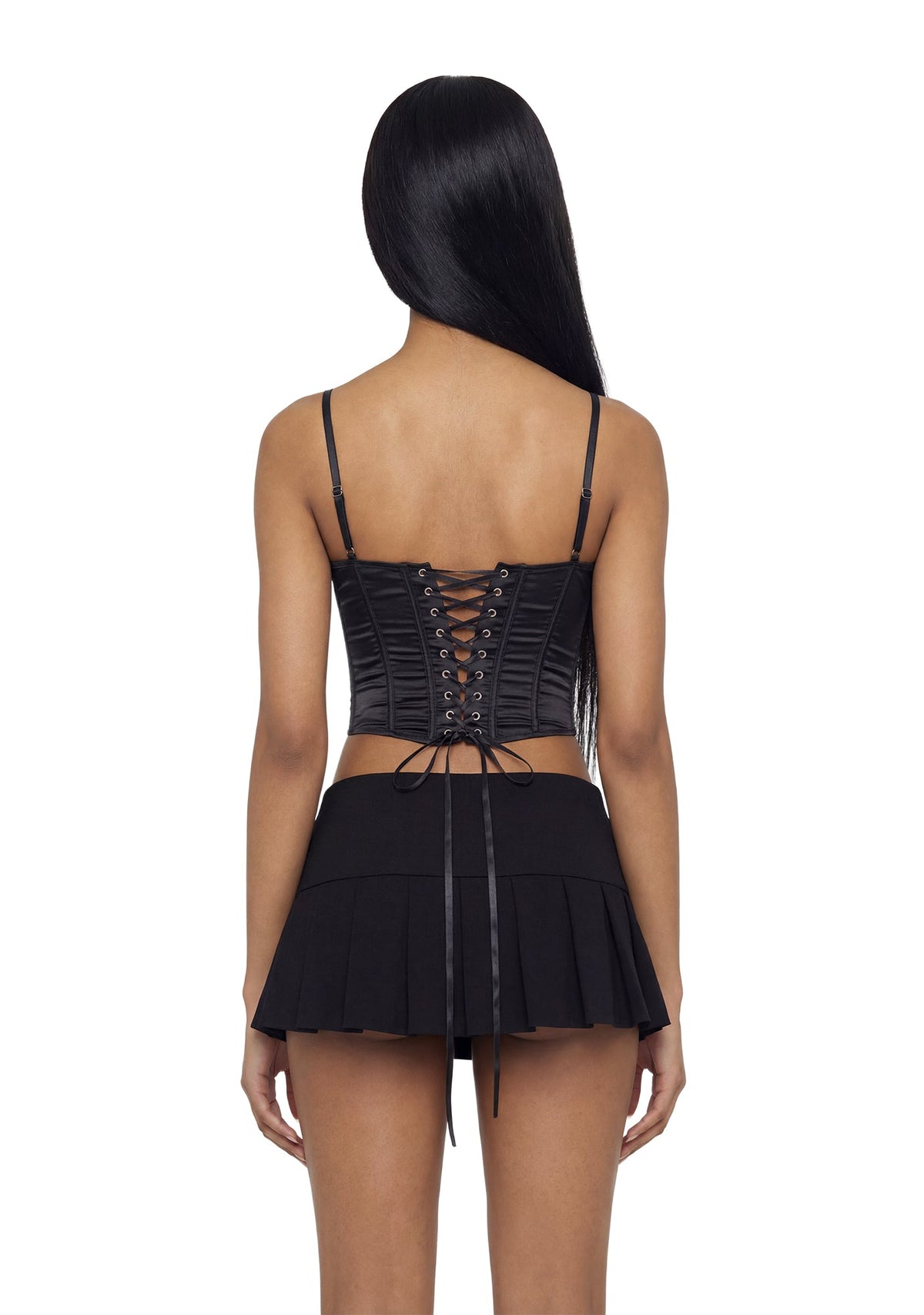 Khloe Corset Top - Black