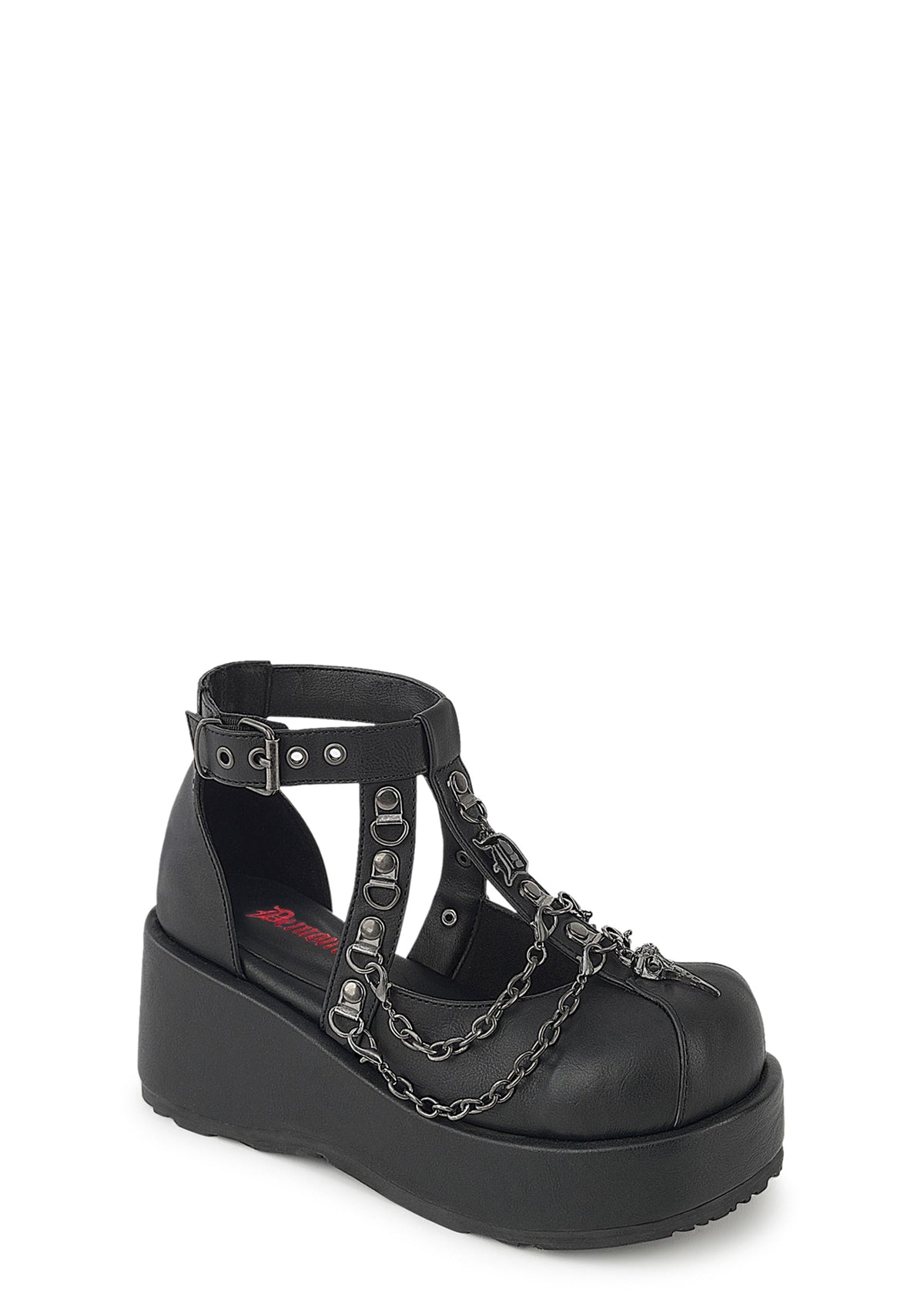 Cubby-28 Platform Cage Shoes with Charms