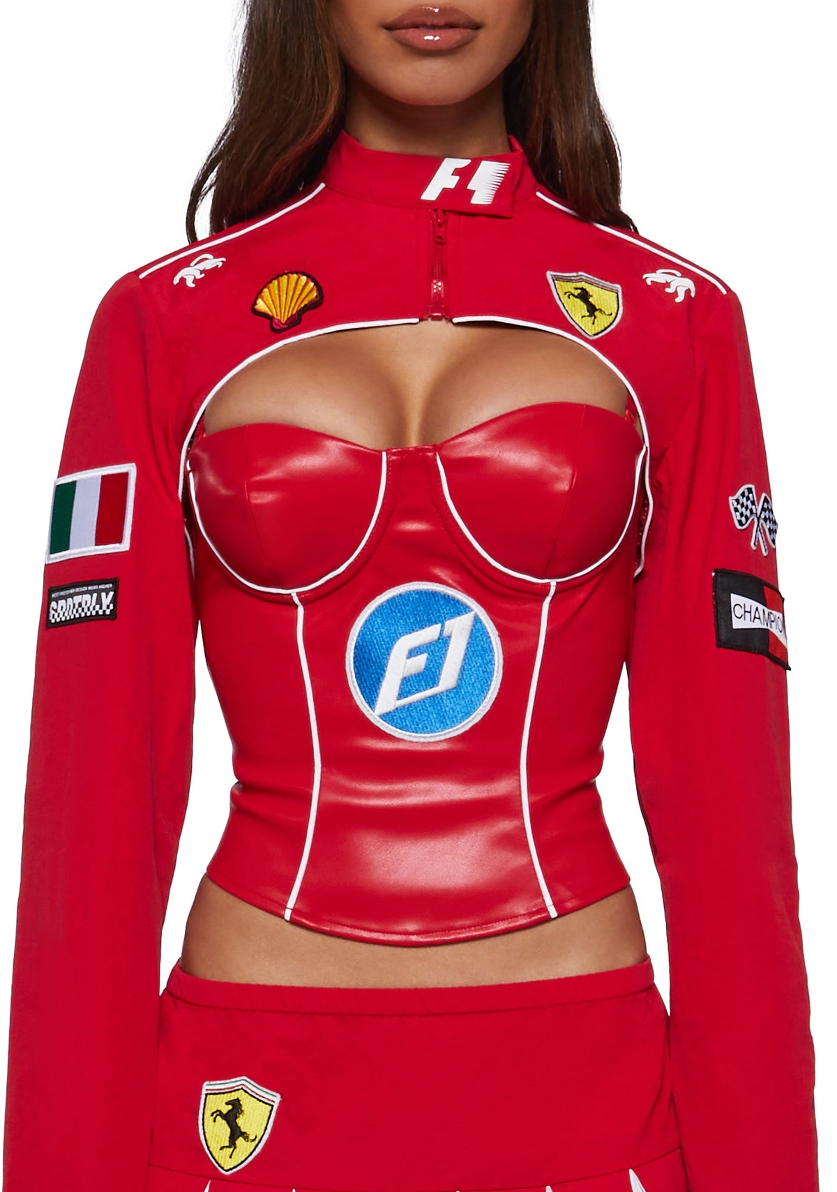 Race Car Driver Costume - Red