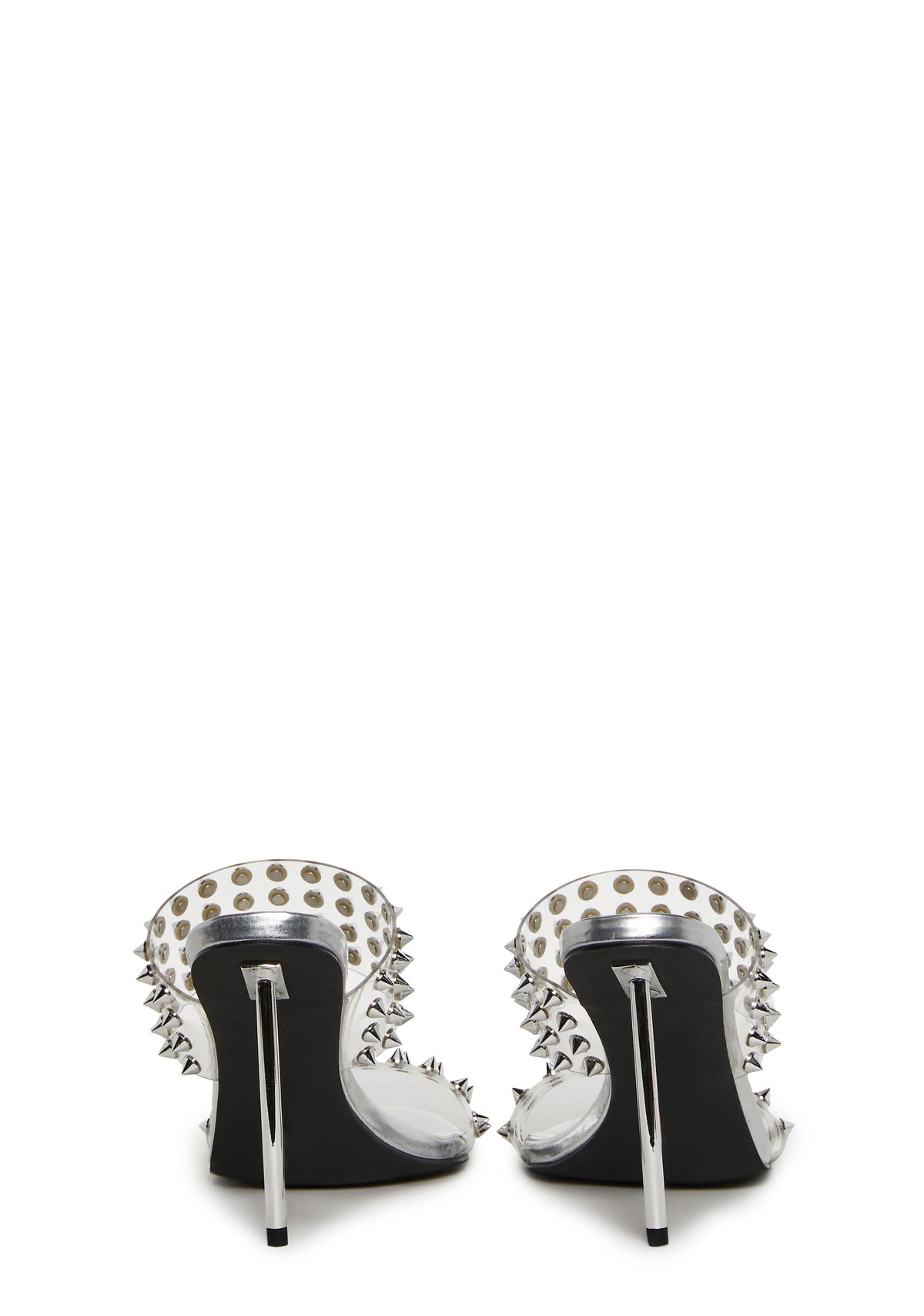 Hot Hype Spiked Mules