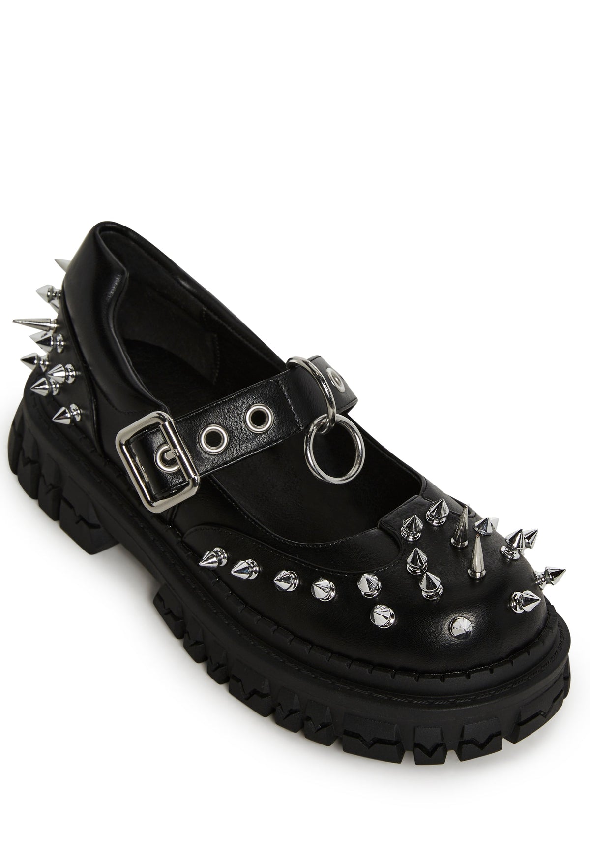Spiked Teen Craft Mary Janes