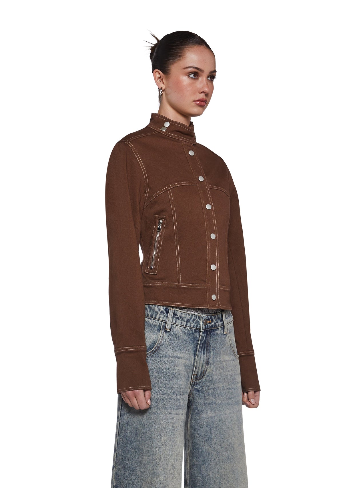 Turning Leaves Washed Poplin Jacket