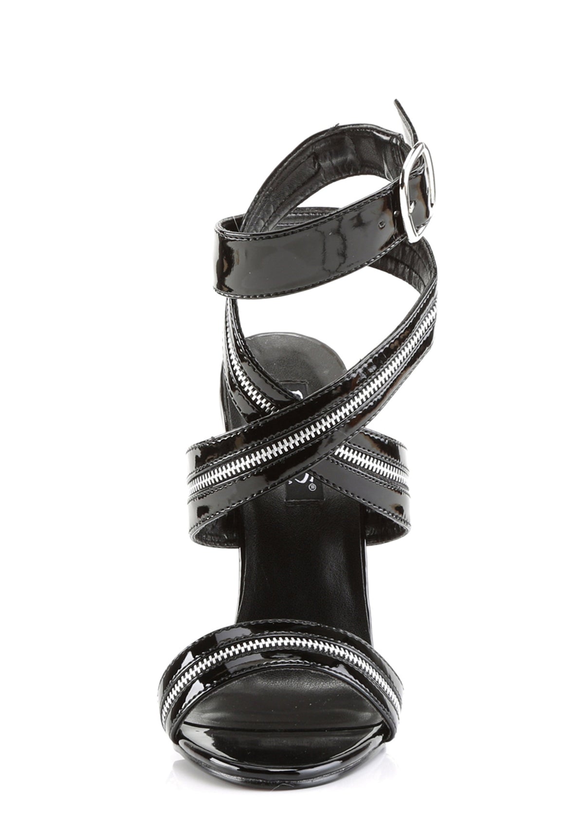 Domina-119 T-Strap Sandals-Black