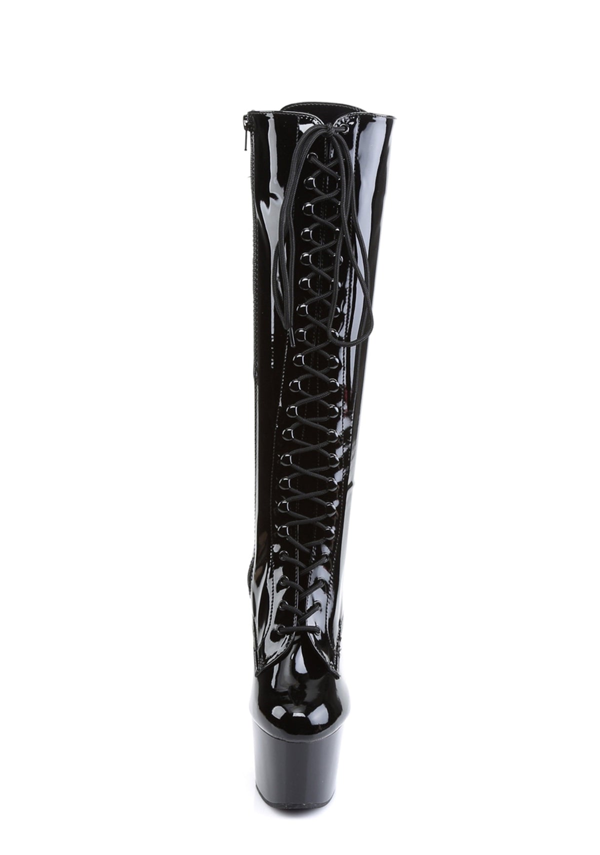 Adore-2023 Platform Knee High Boots-Black