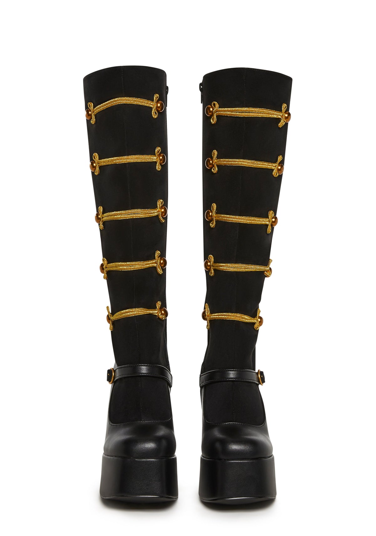 Queens Guard Military Platform Boots