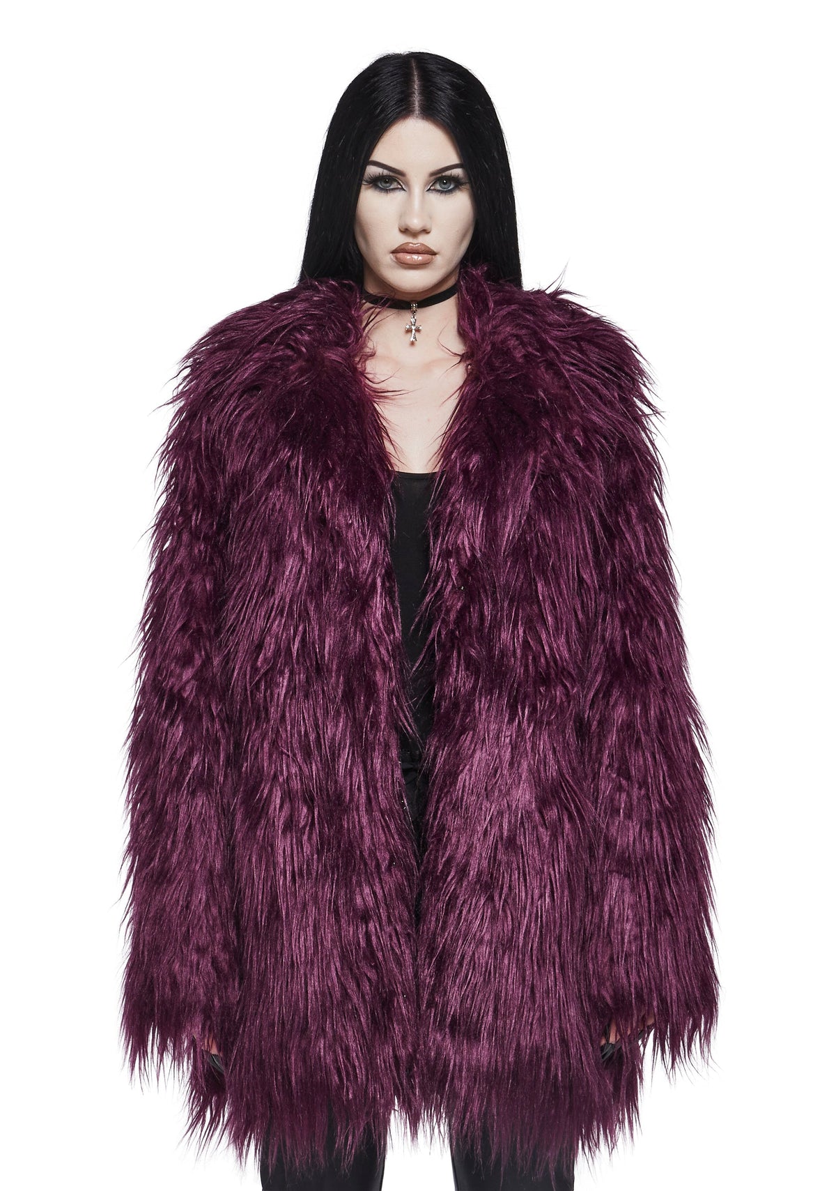 Grim Grace Shag Faux Fur Jacket