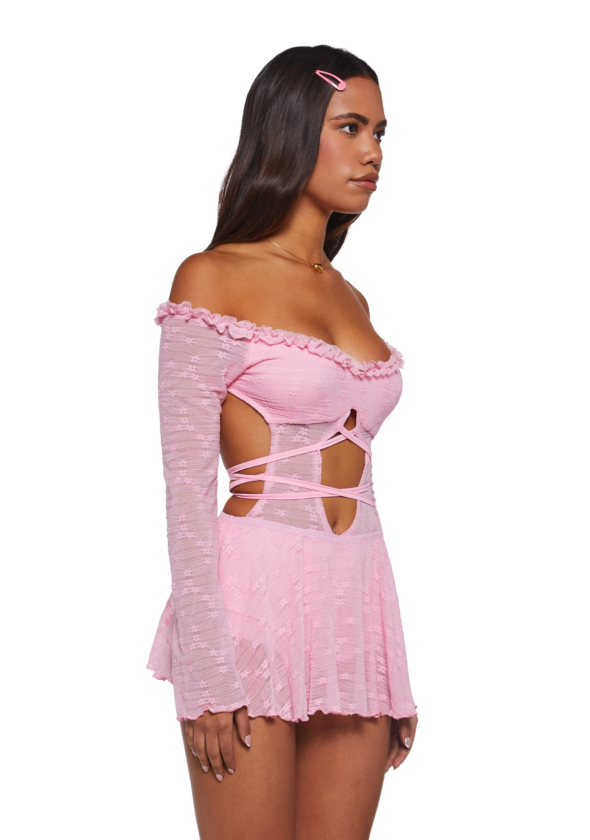 Hit The Club Mini Dress - Pink
