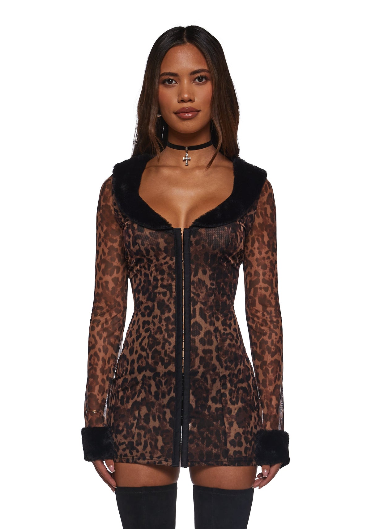 Nine Lives Mini Dress