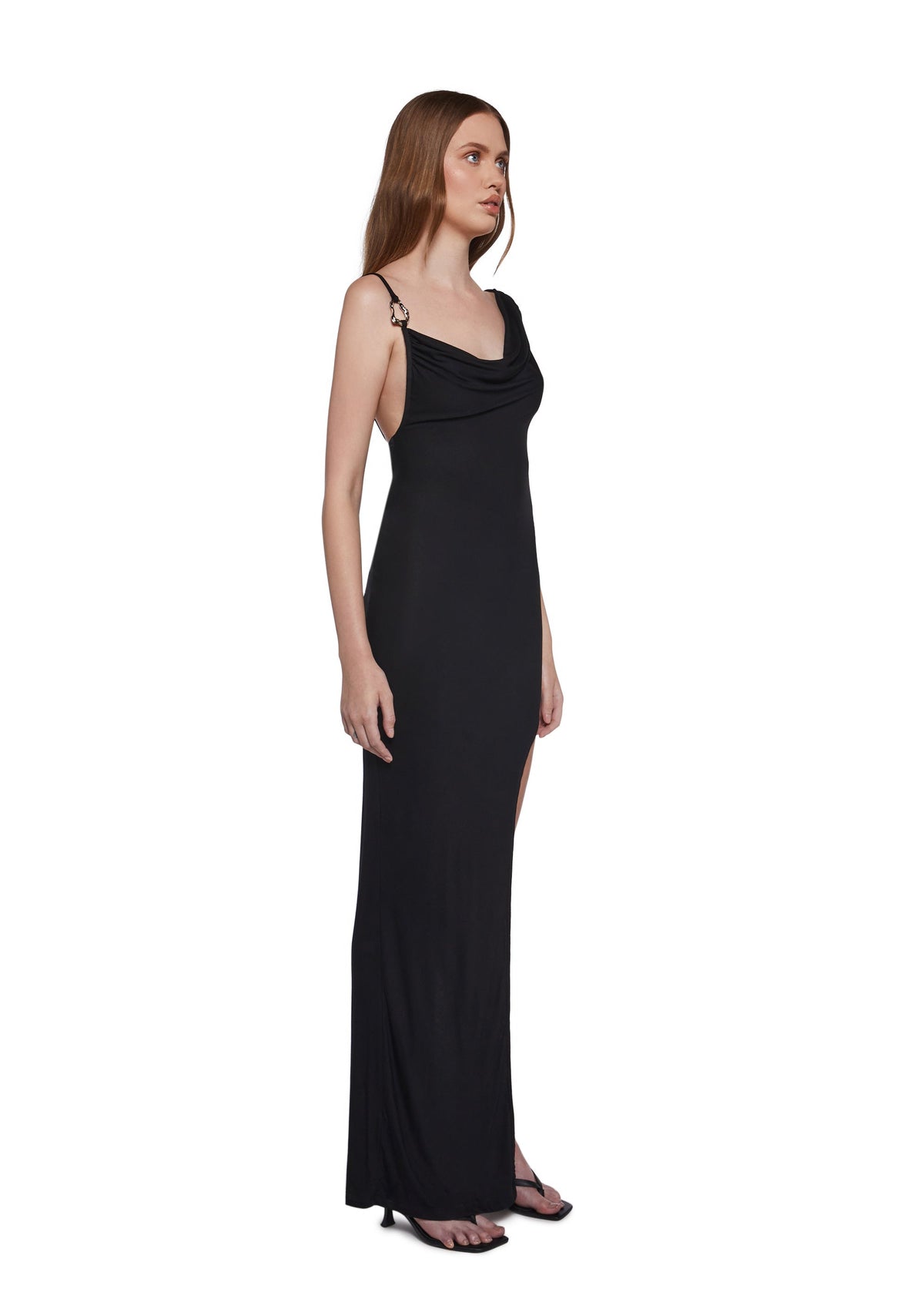 Nocturnal Mystery Maxi Dress