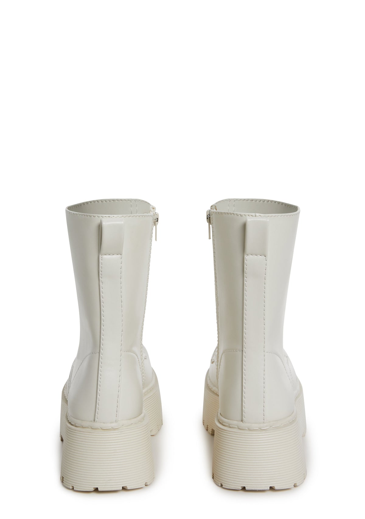 Renegade Combat Boots - White