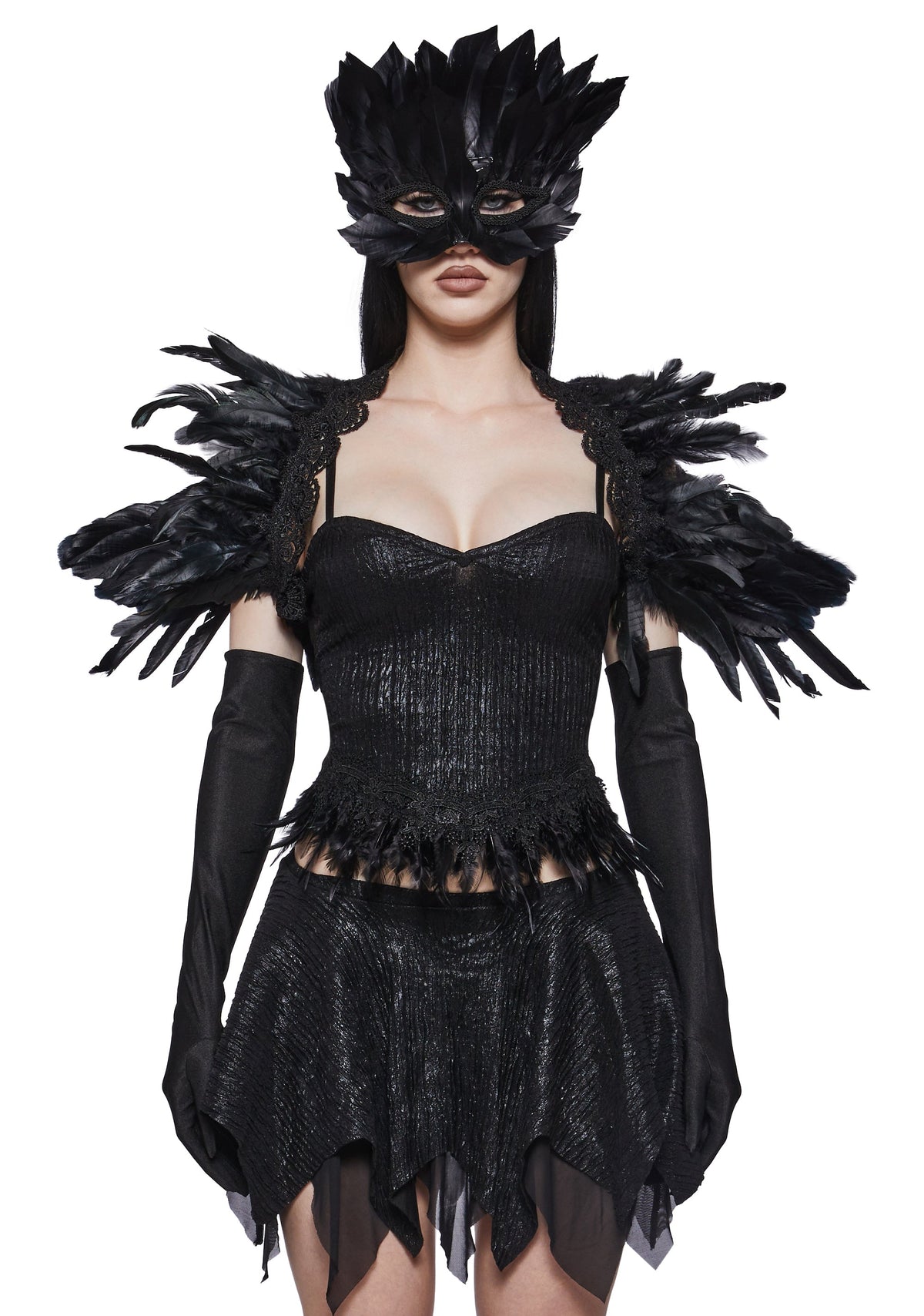 Crow Feather Costume