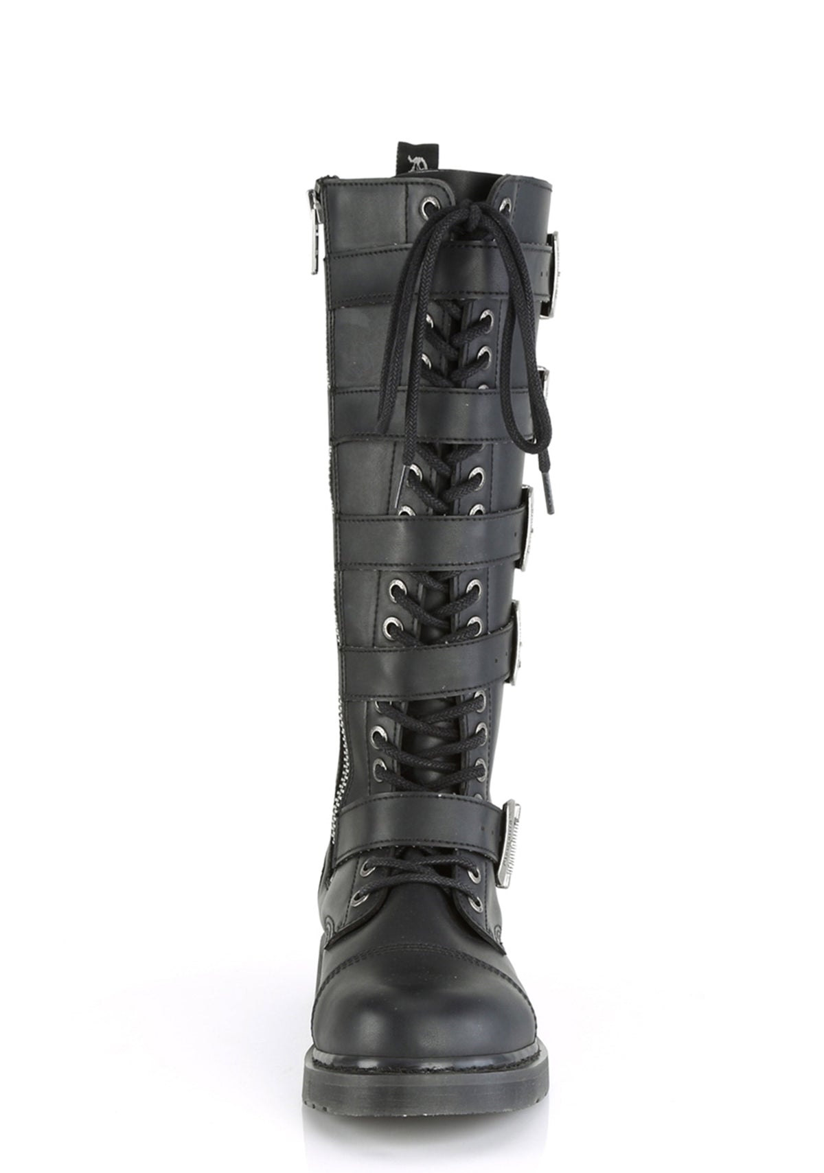 Bolt-425 Buckle Knee High Combat Boots