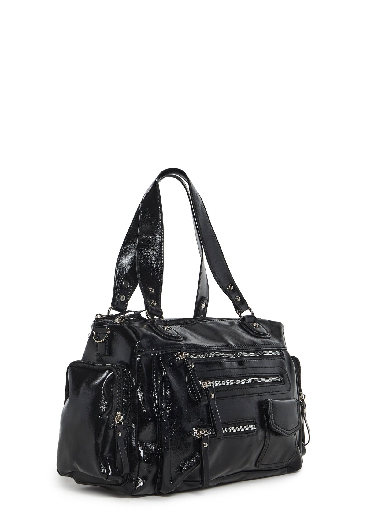On Time Shine Shoulder Bag