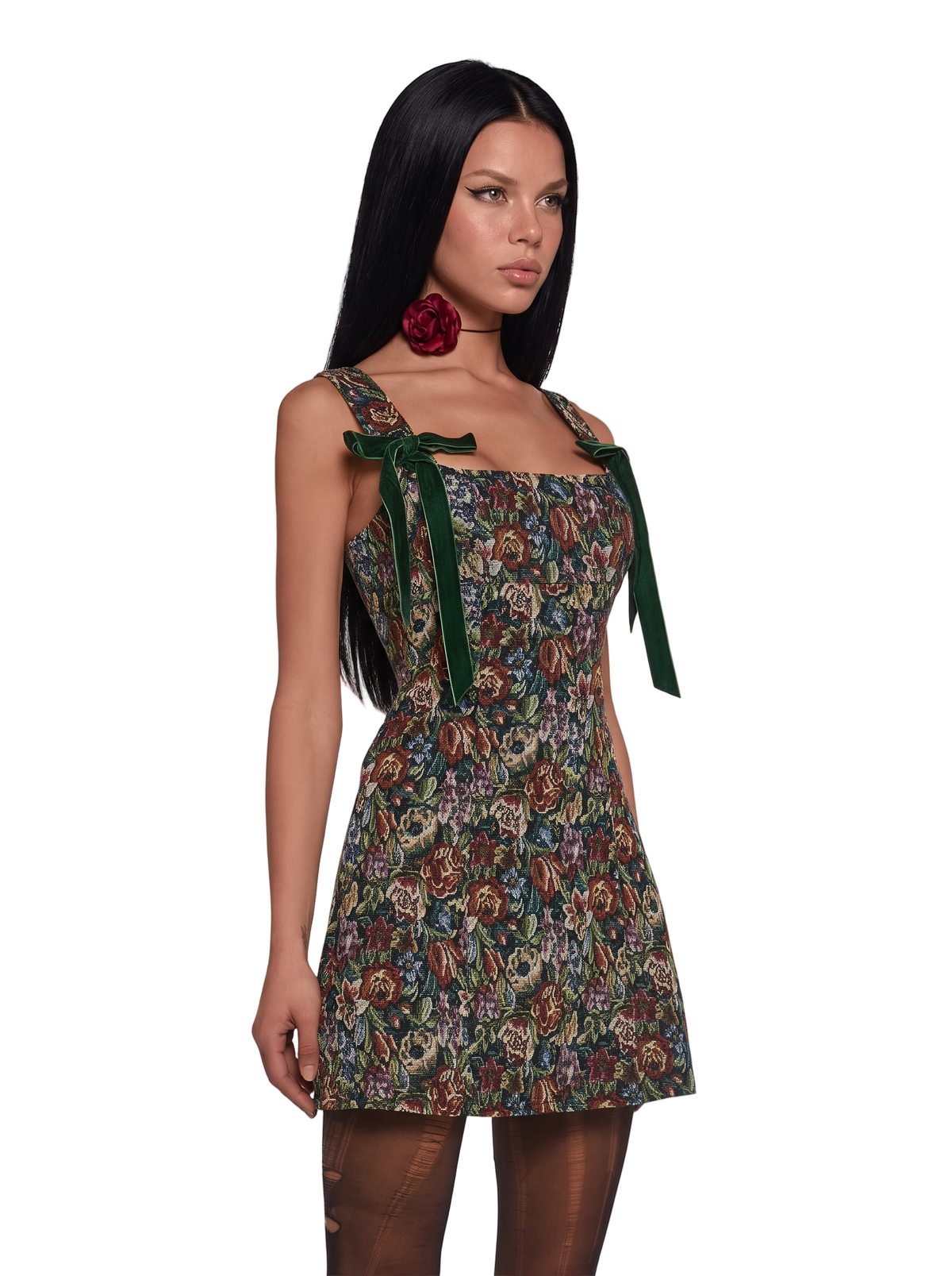 Pixie Stardust Mini Dress - Jacquard
