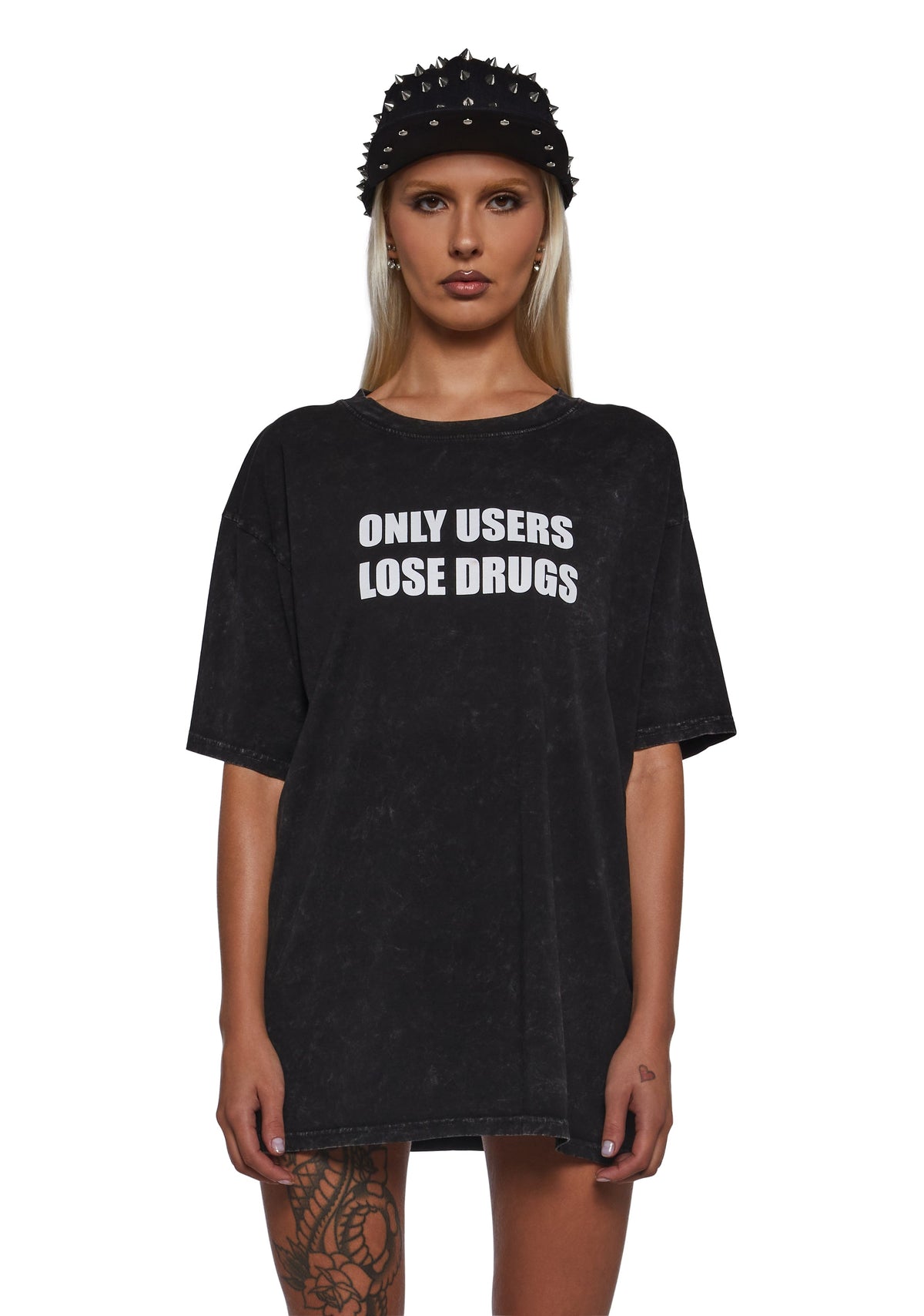 User Losers Oversized Graphic Tee