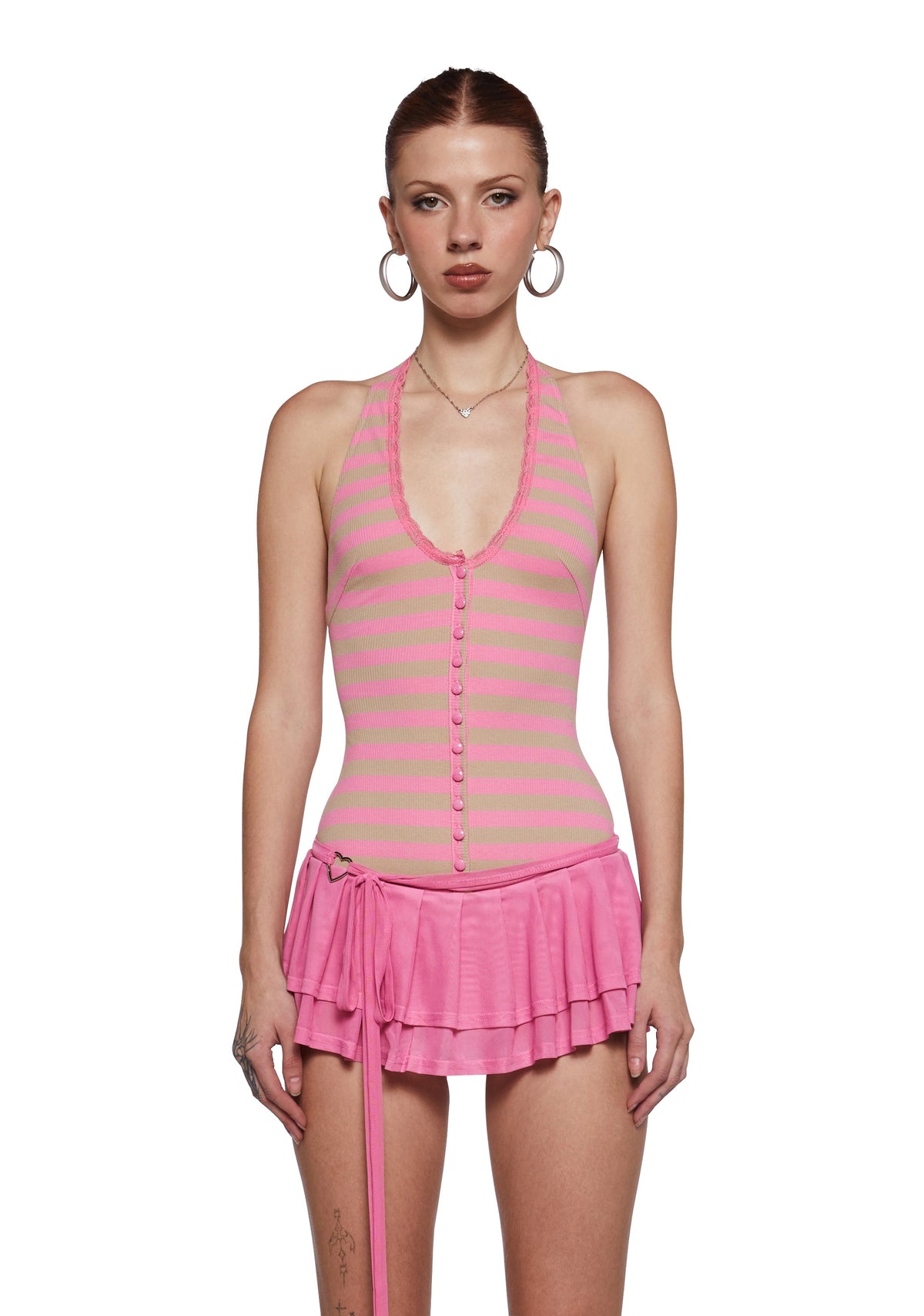 Among The Crowd Mini Dress