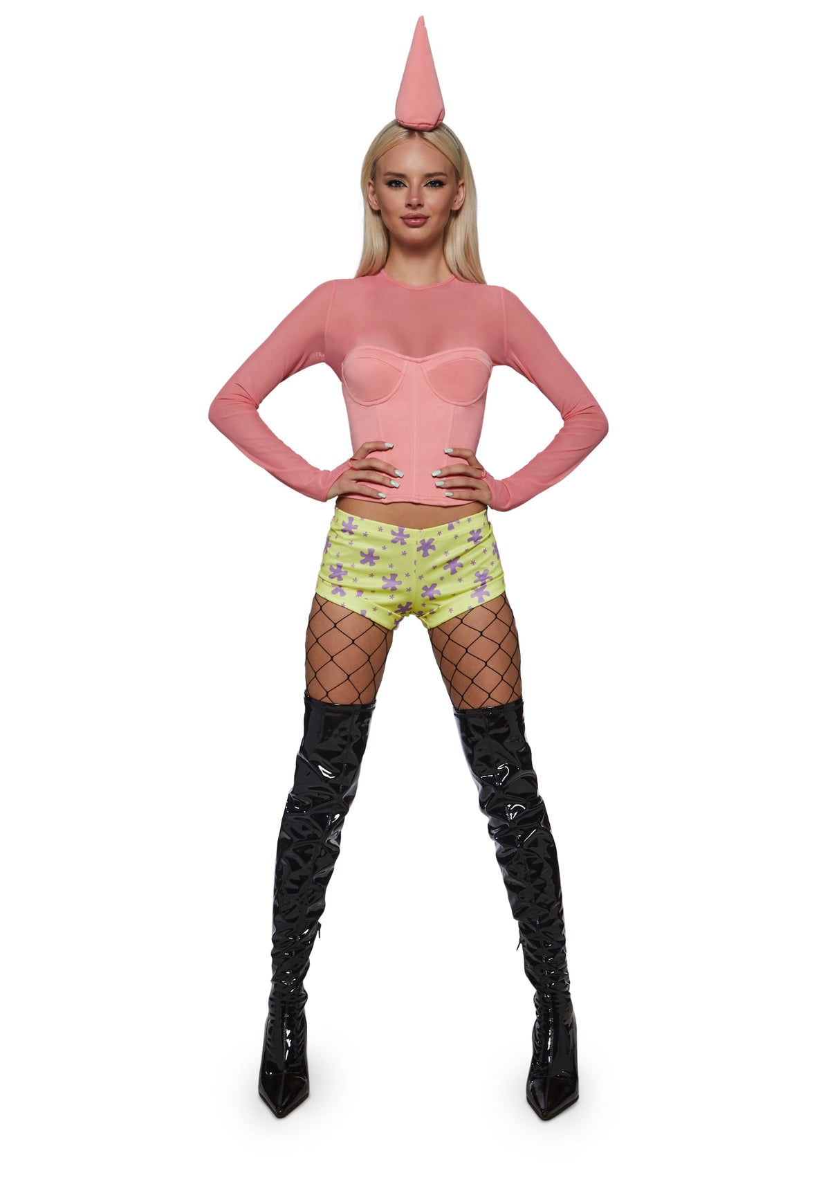 Sexy Pink Starfish Costume