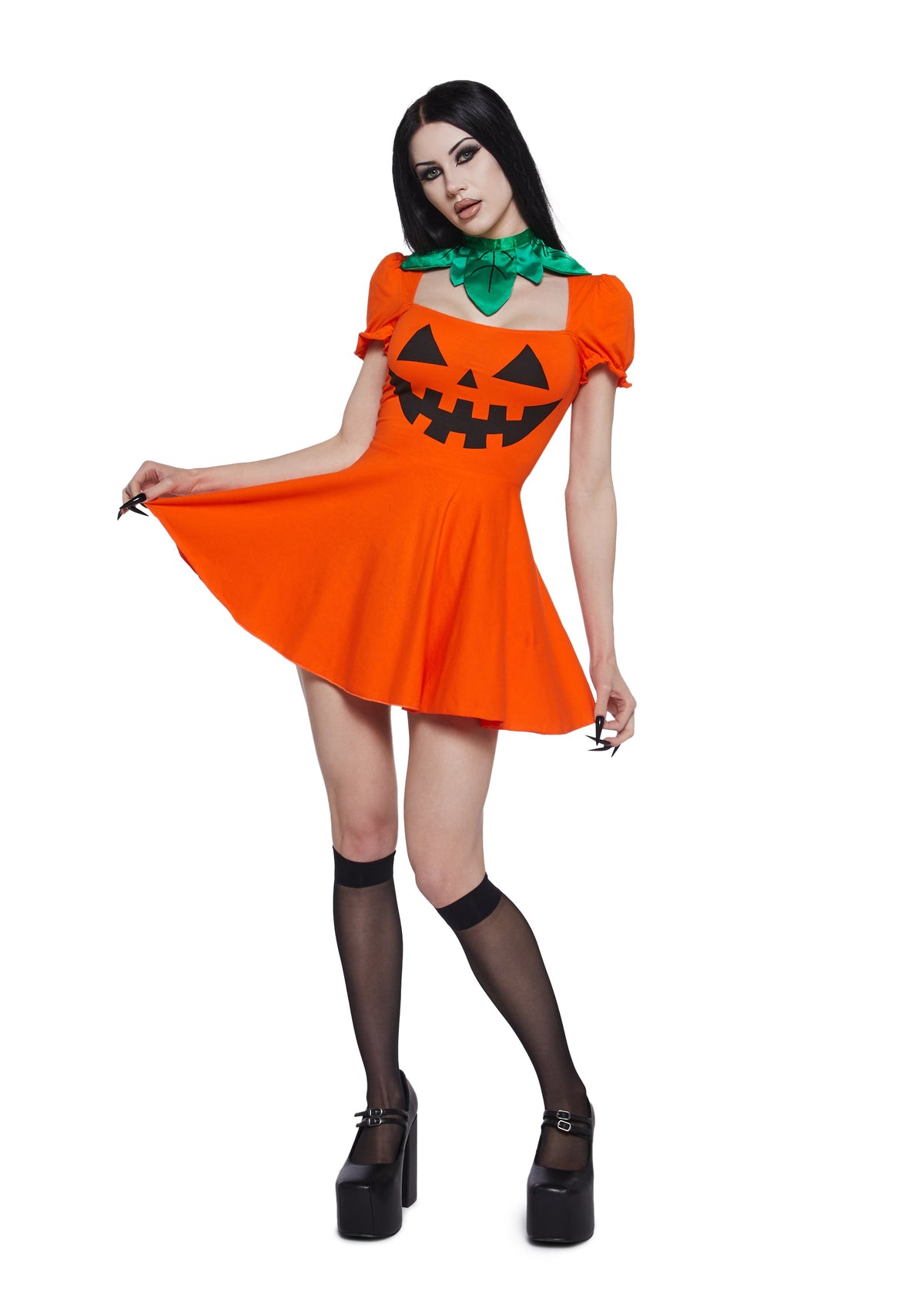 Happy Pumpkin Mini Dress