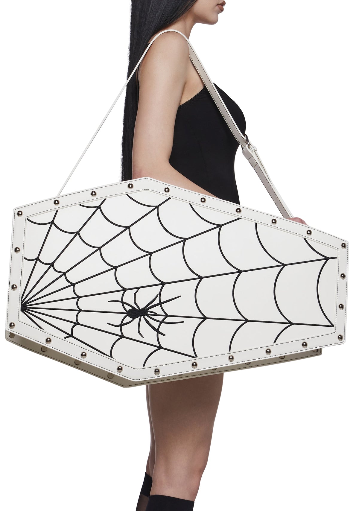 Dead Weight Coffin Weekender - White