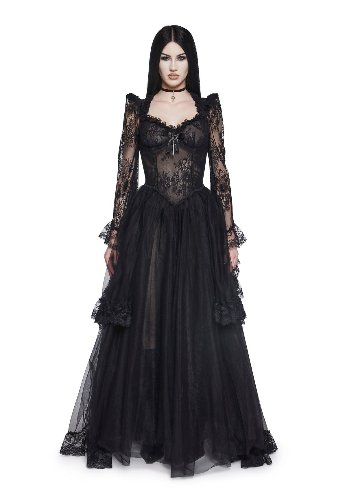 Dance With Death Lace Dress