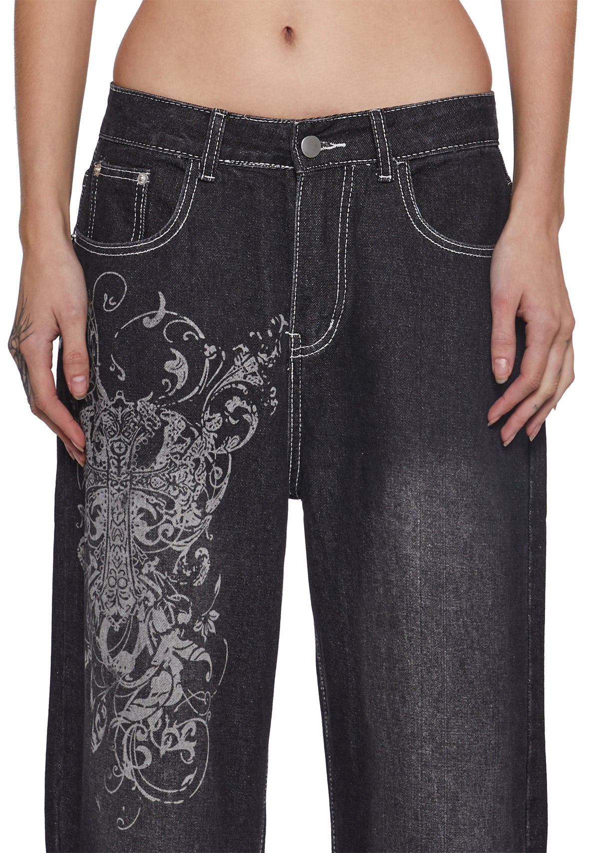 Tech Savvy Wide Leg Jeans