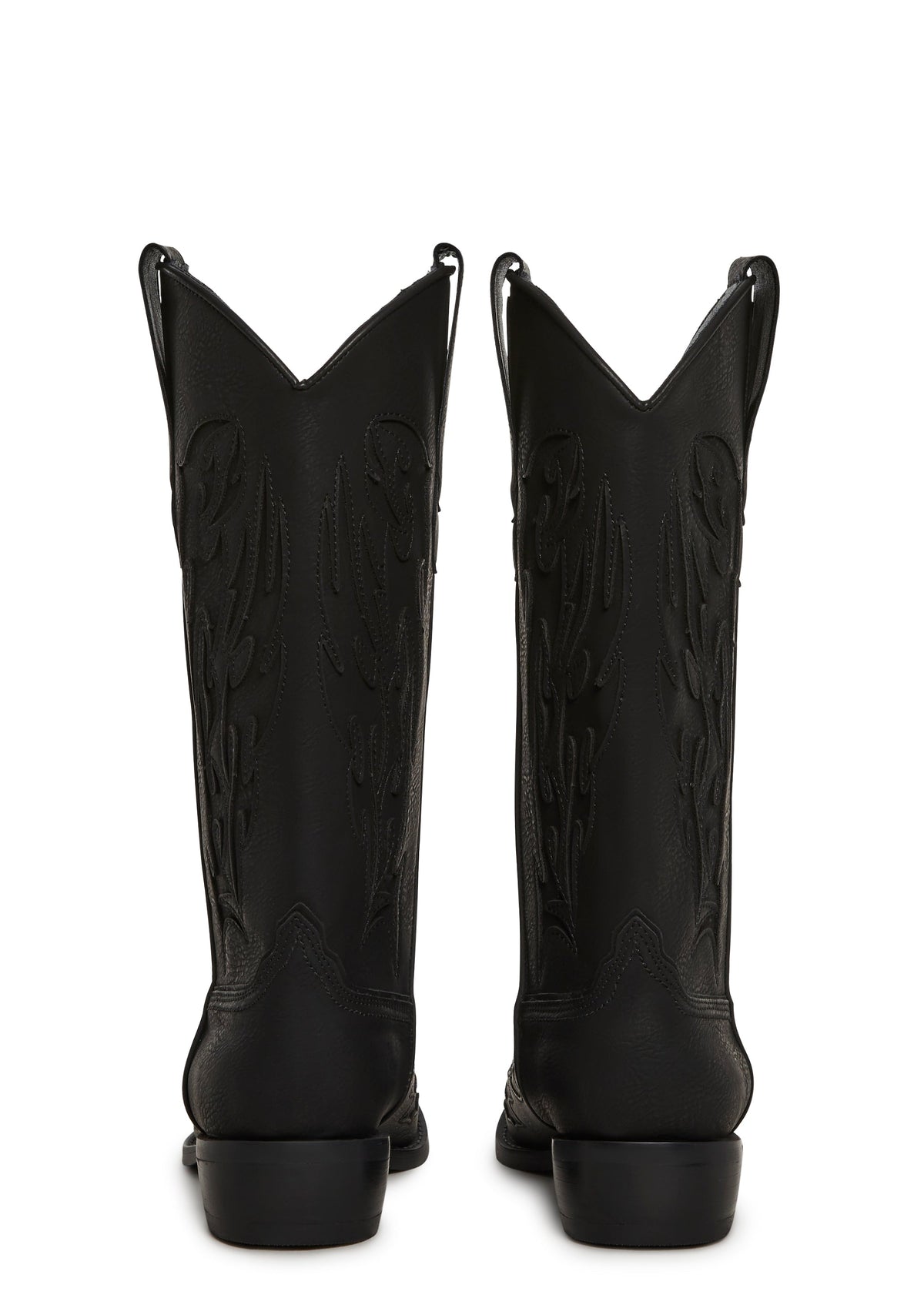 Femme Revolt Cowboy Boots - Black