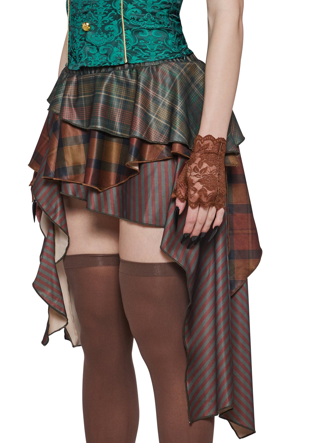 Mad Hatter Corset Costume