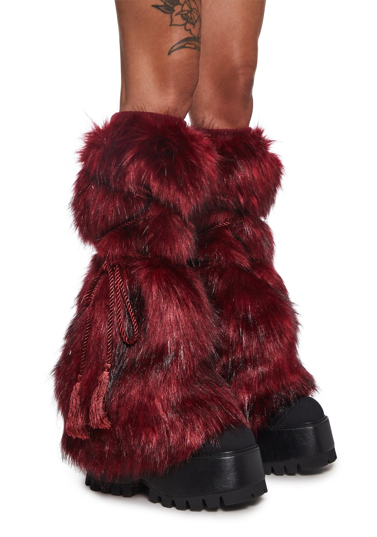 Explored Beats Legwarmers - Red