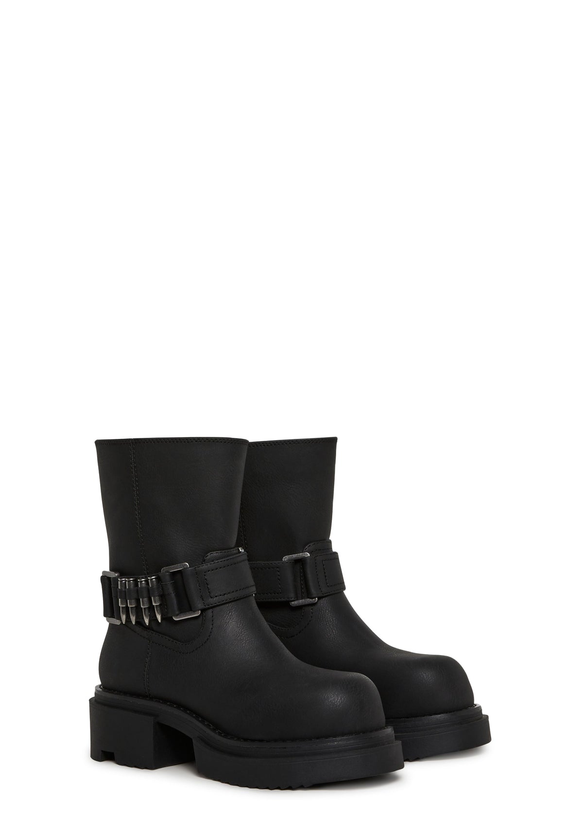 Destruct Bullet Platform Ankle Boots