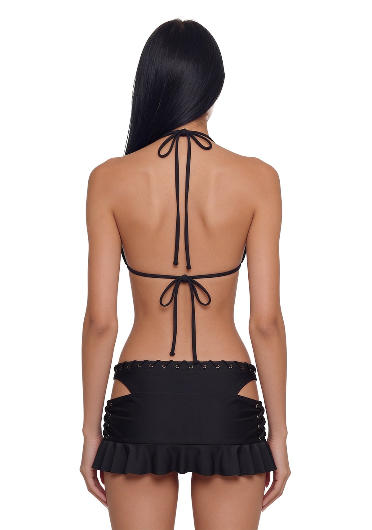 Romy Monokini And Skirt Set