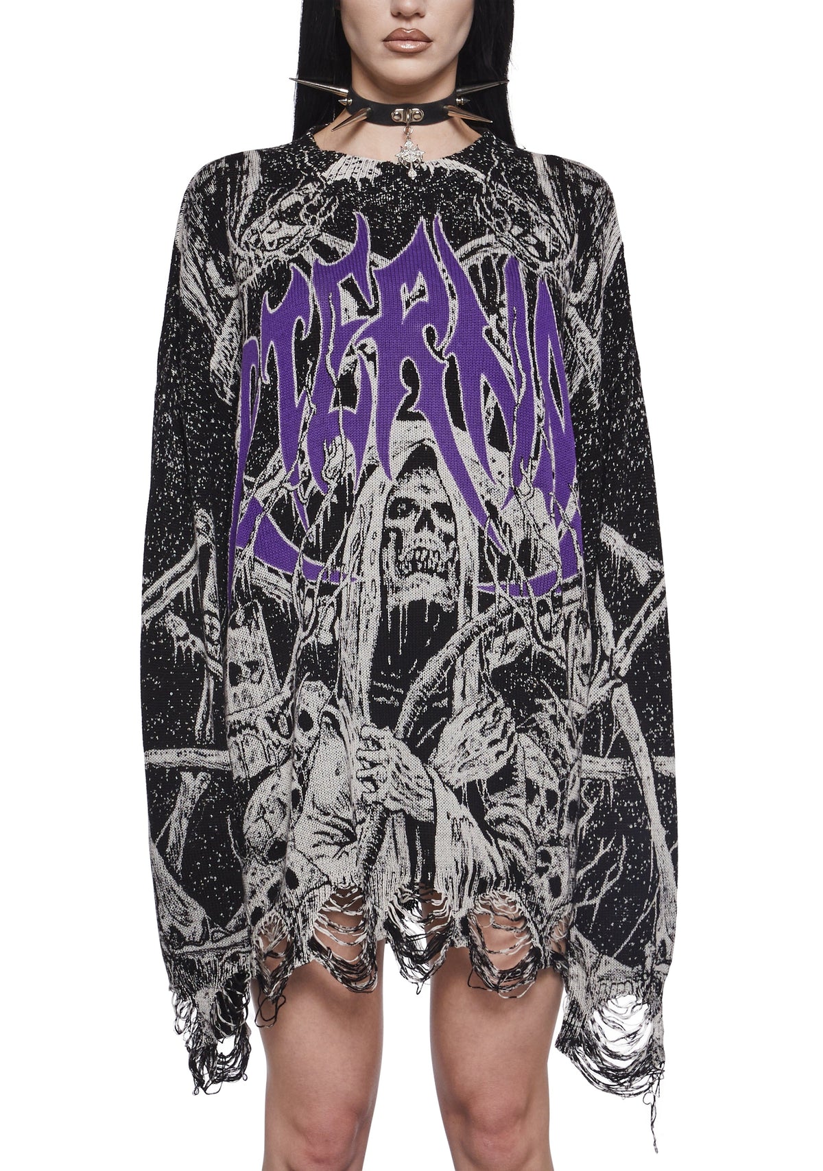 Eternally Sinful Knit Sweater