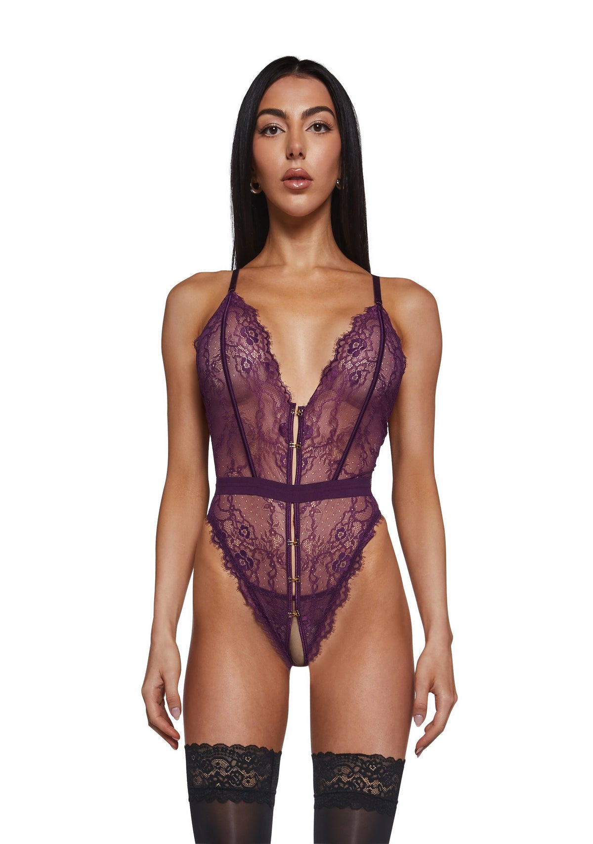 Lace Fetish Teddy