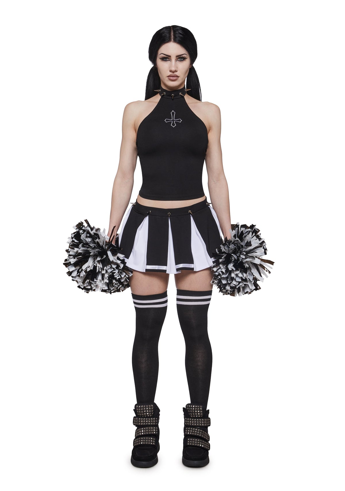 Goth Cheerleader Costume