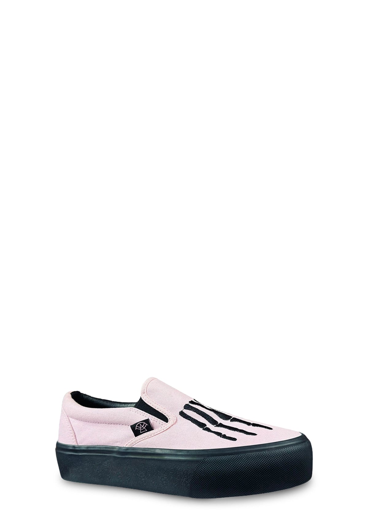 Chill Bones Slip On Platform Shoe - Pink