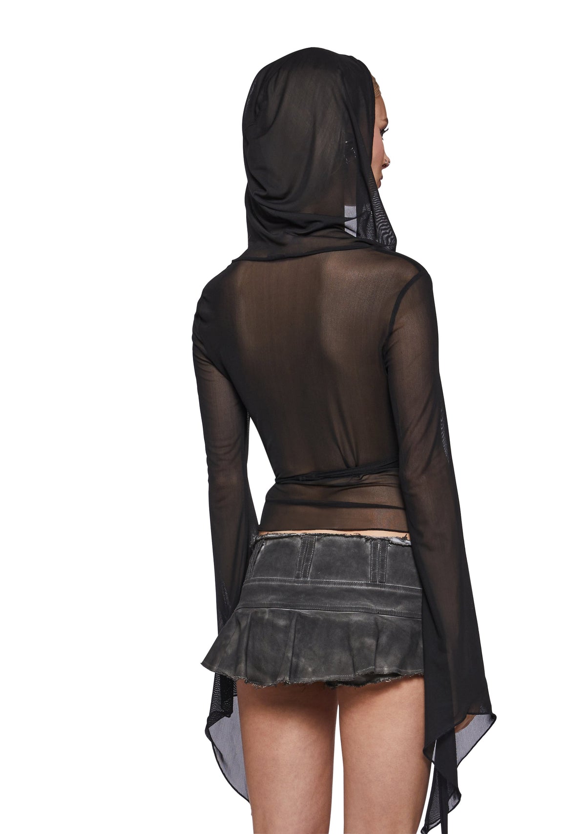 Siren Long Sleeve Wrap Top