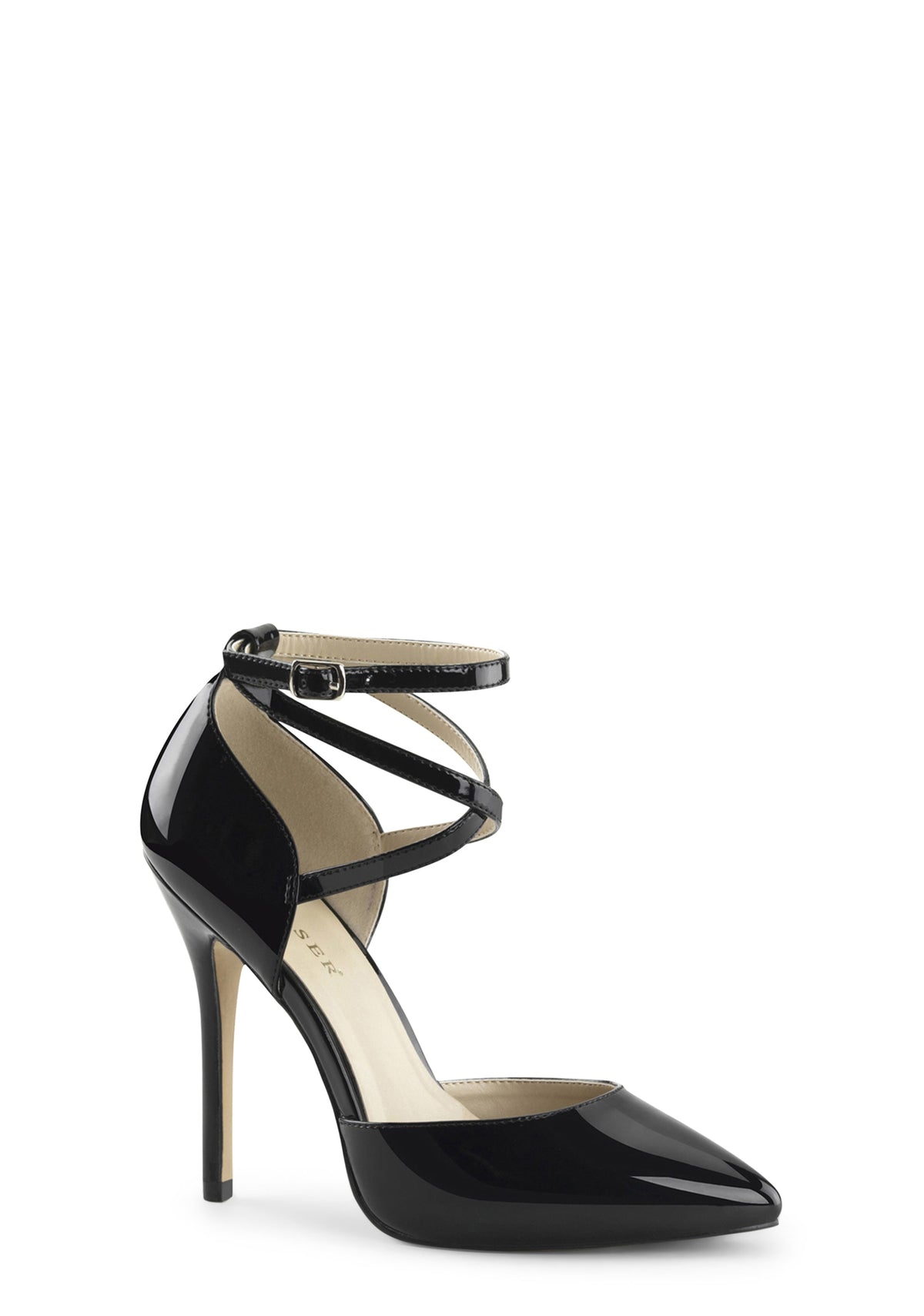 Amuse 25 Patent Leather Pumps - Black