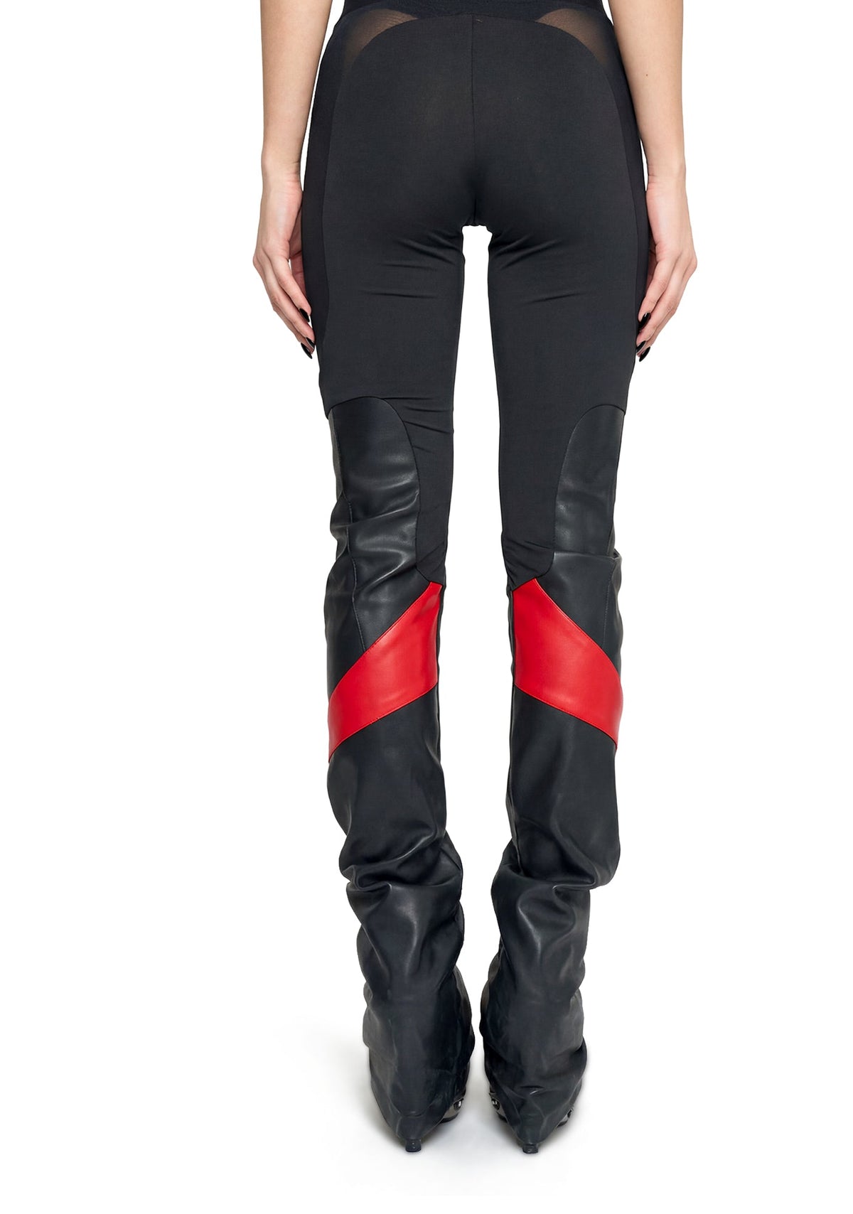 Moto Mesh Pants - Red