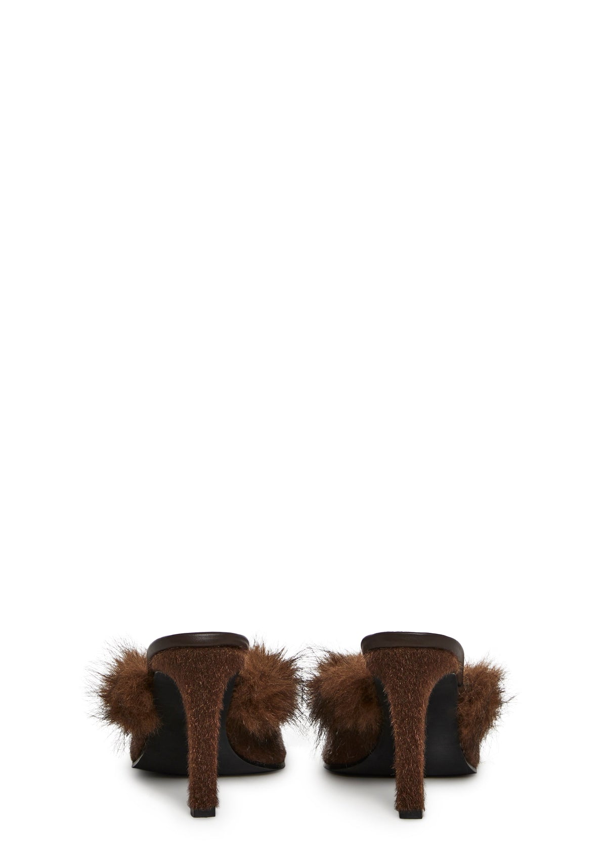 Viral Stardom Faux Fur Mules