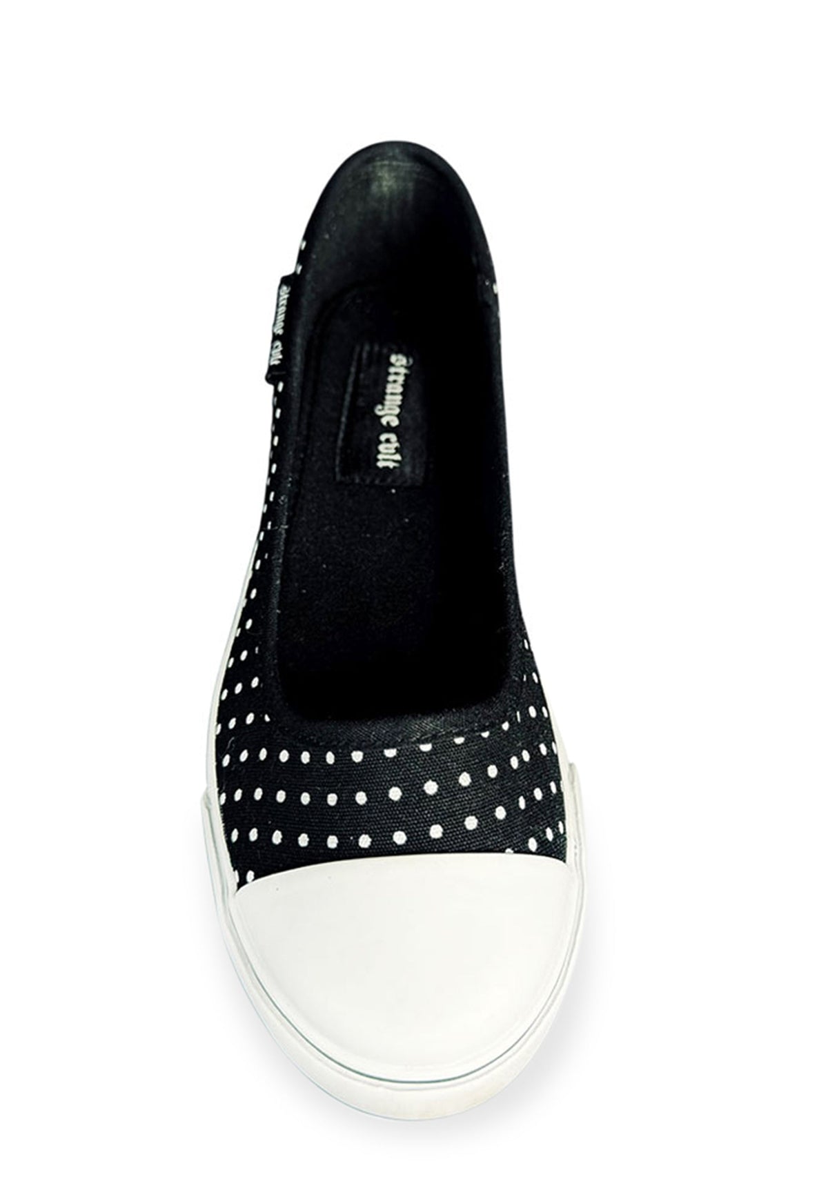 Emily Polka Dot Ballet Flat Sneaker Design