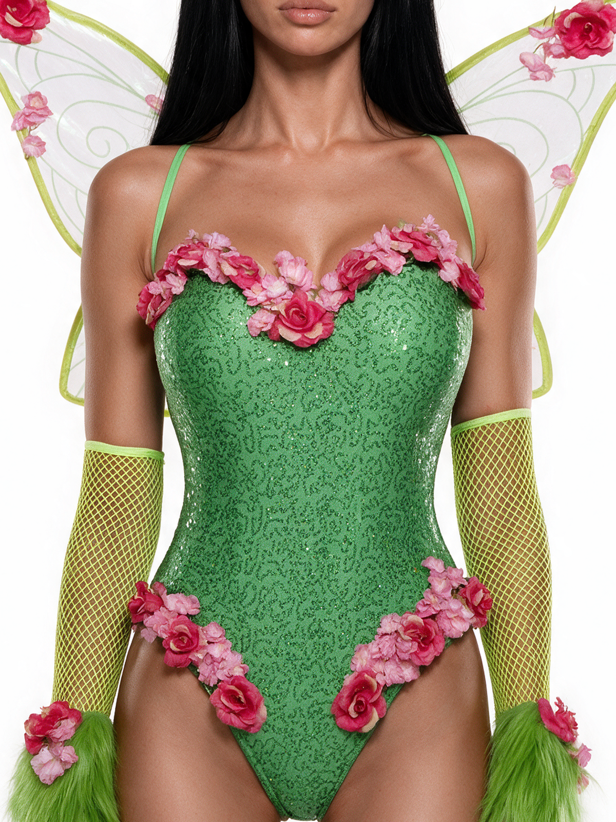 Rave Pixie Fairy Costume - Green