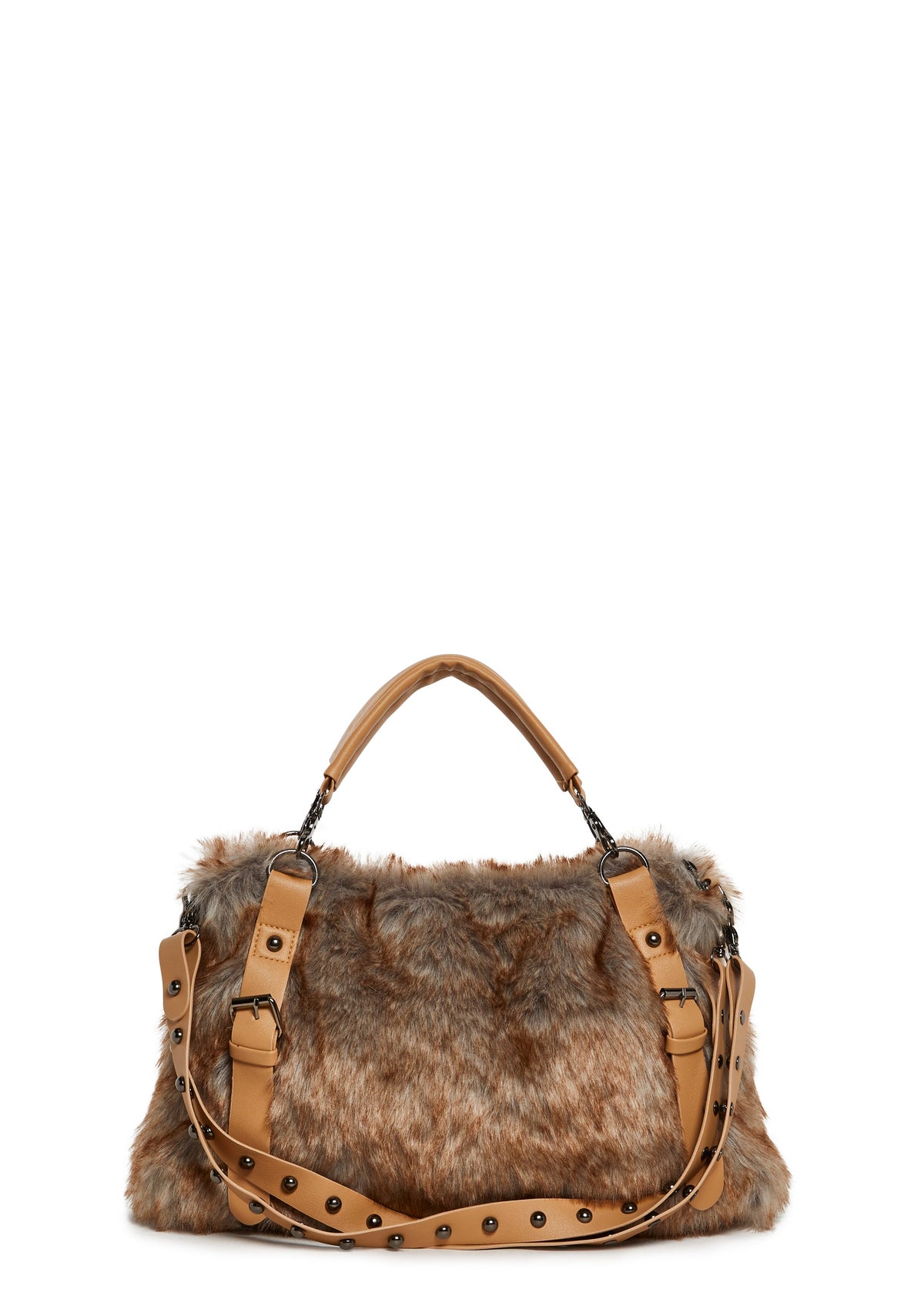 Wild Whisper Faux Fur Handbag