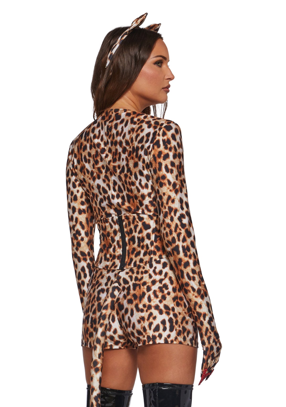 Hear Me Purr Leopard Costume