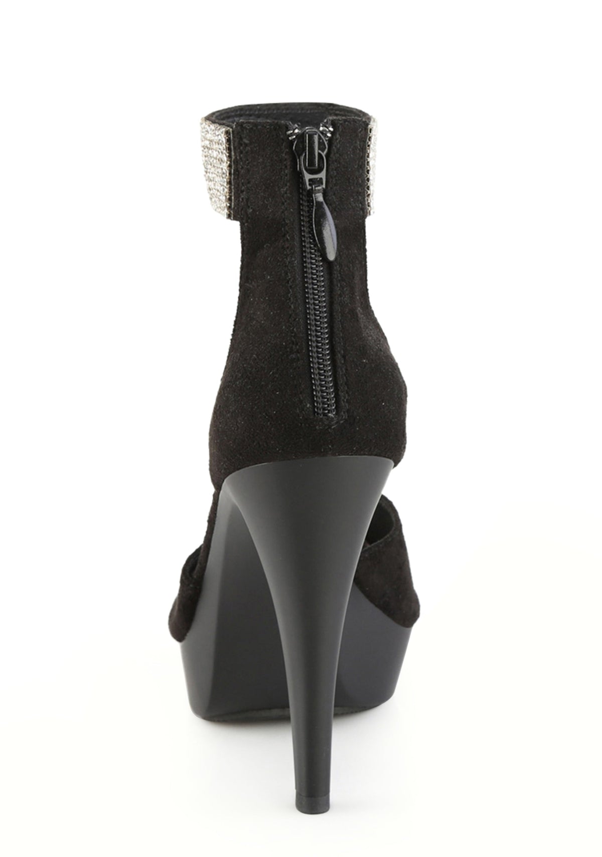 Cocktail-525 Rhinestone Ankle Strap Platform Heels
