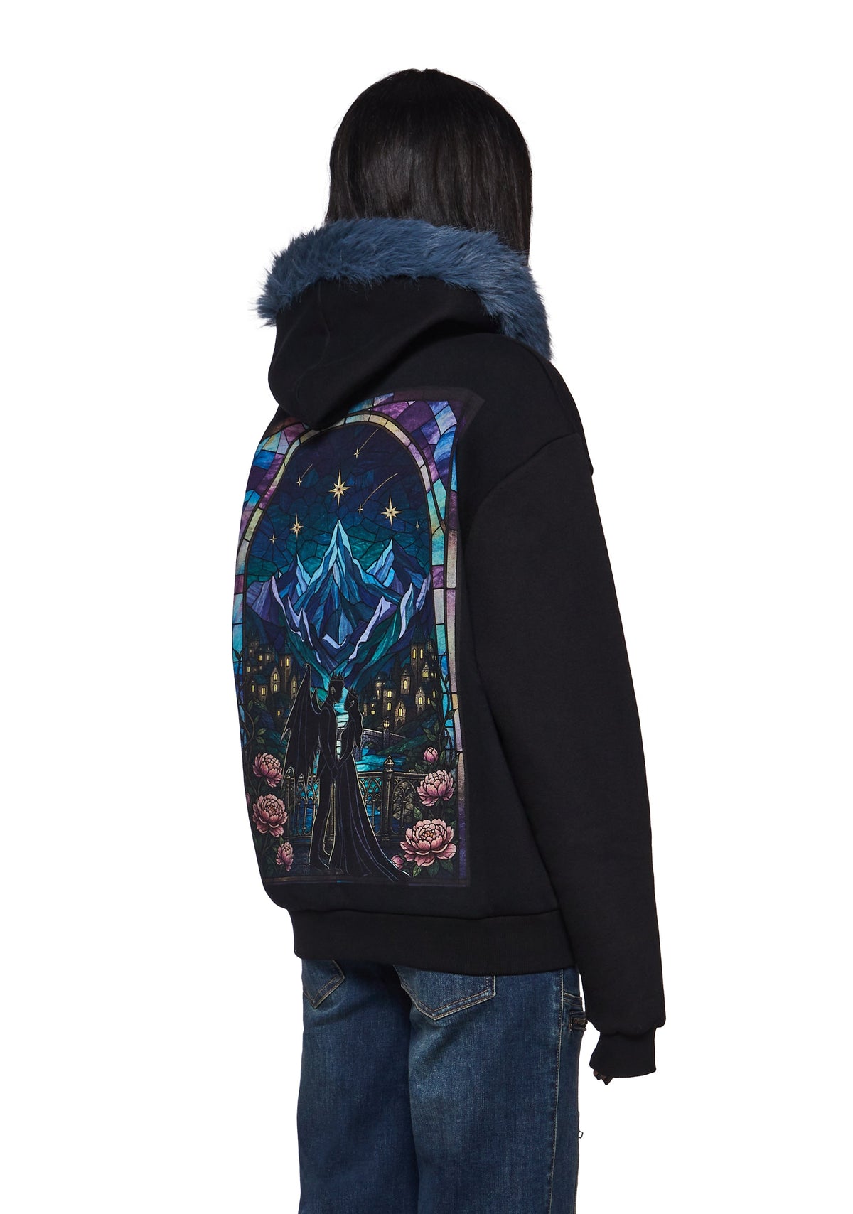 Velaris™ , The City of Starlight Zip Hoodie