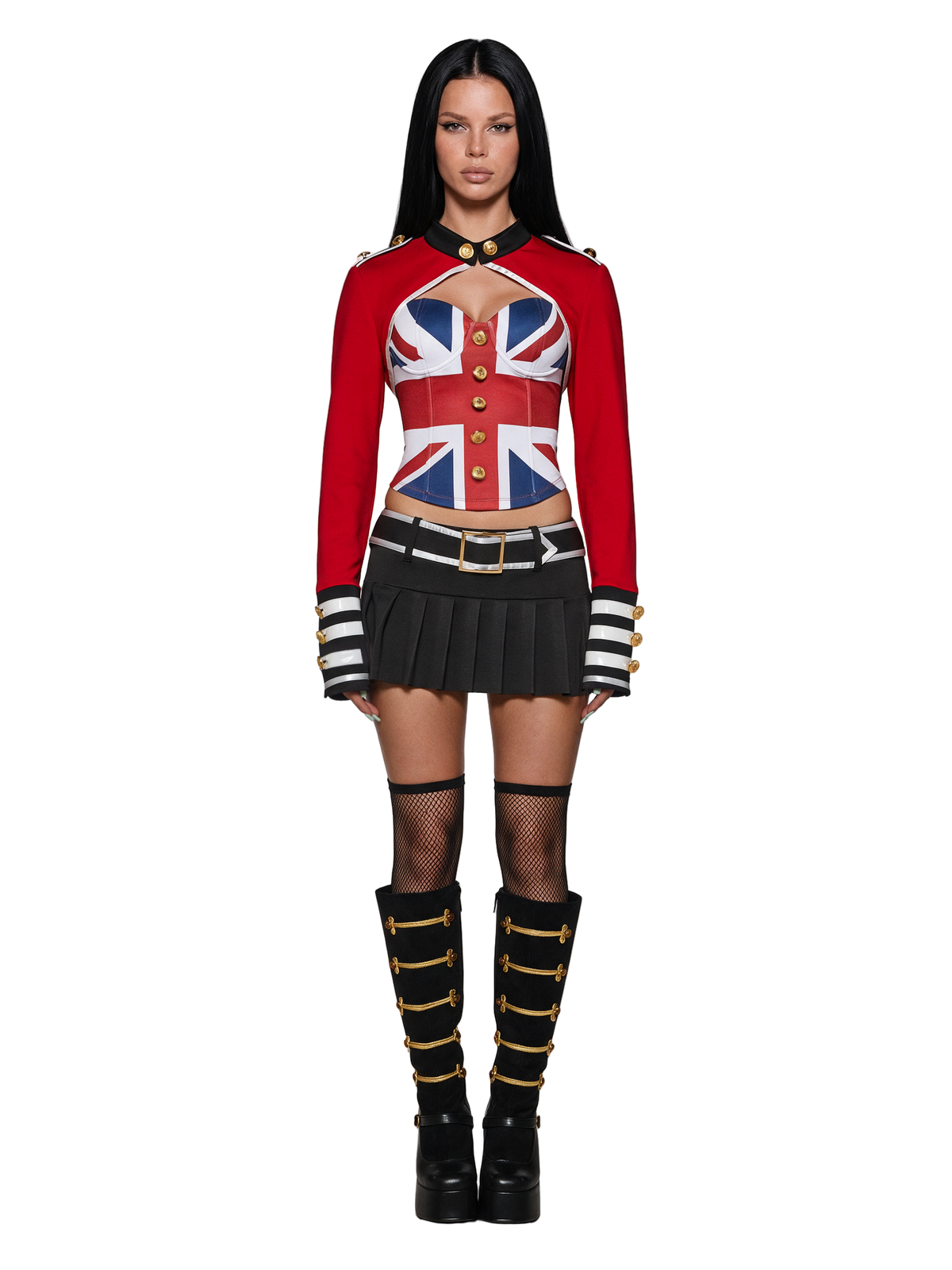 Queen's Guard Corset Costume