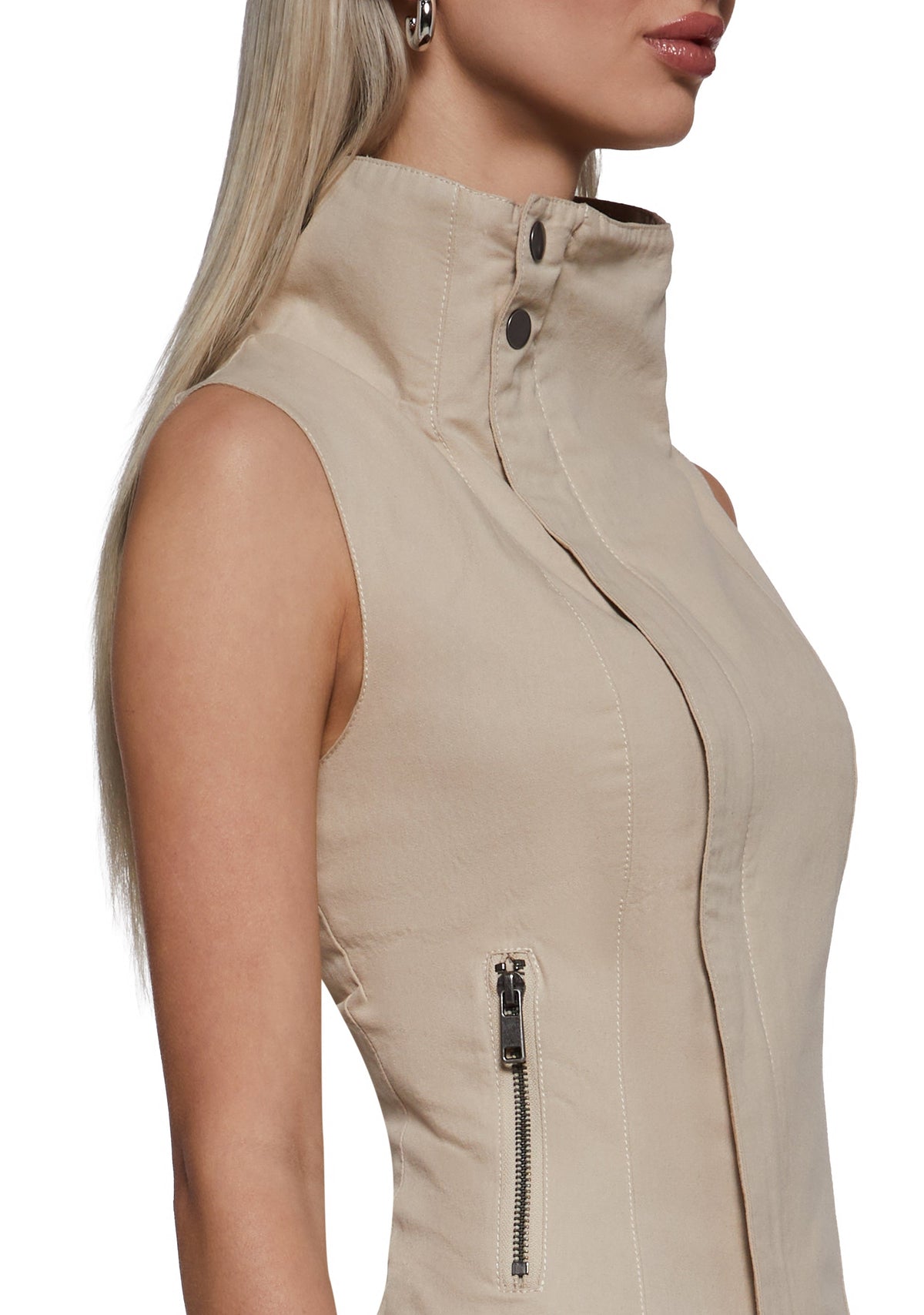 Chambers Mock Neck Utility Vest