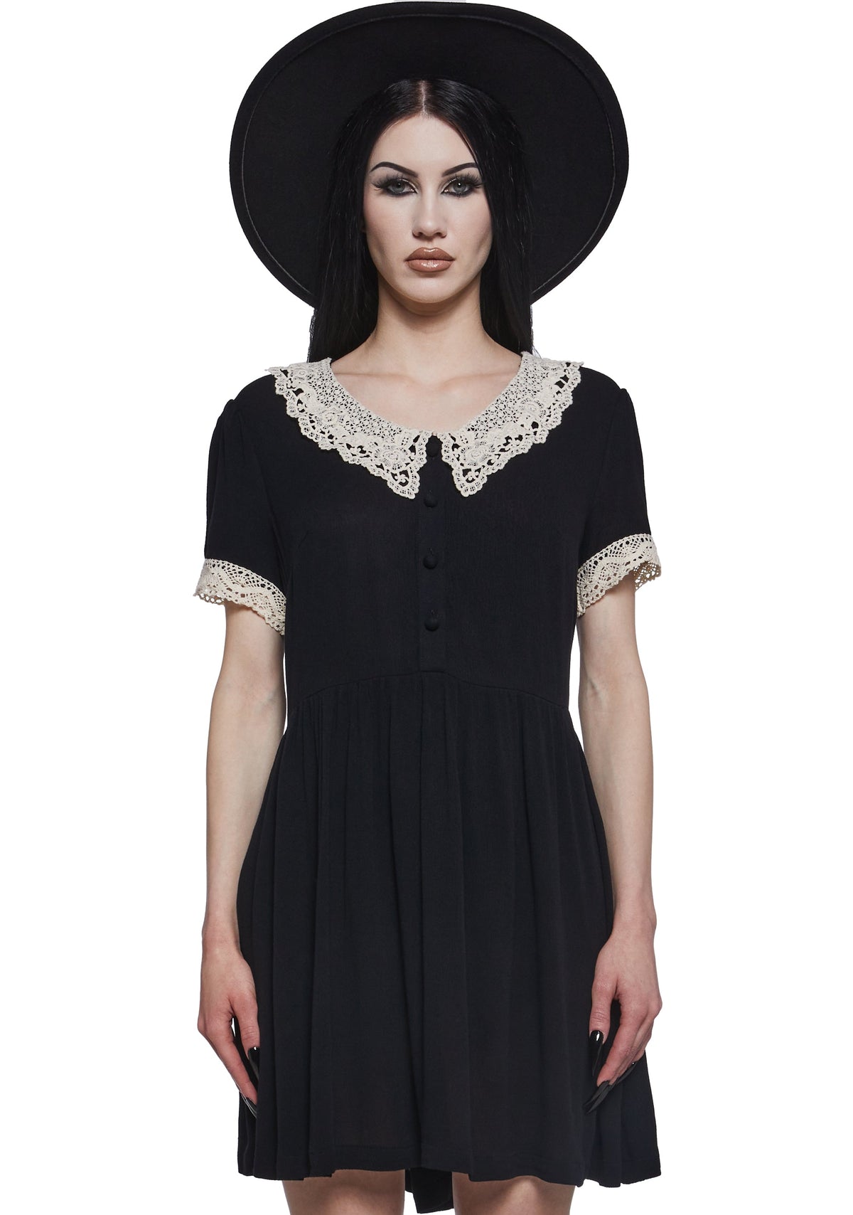 Goth Doll Mini Dress