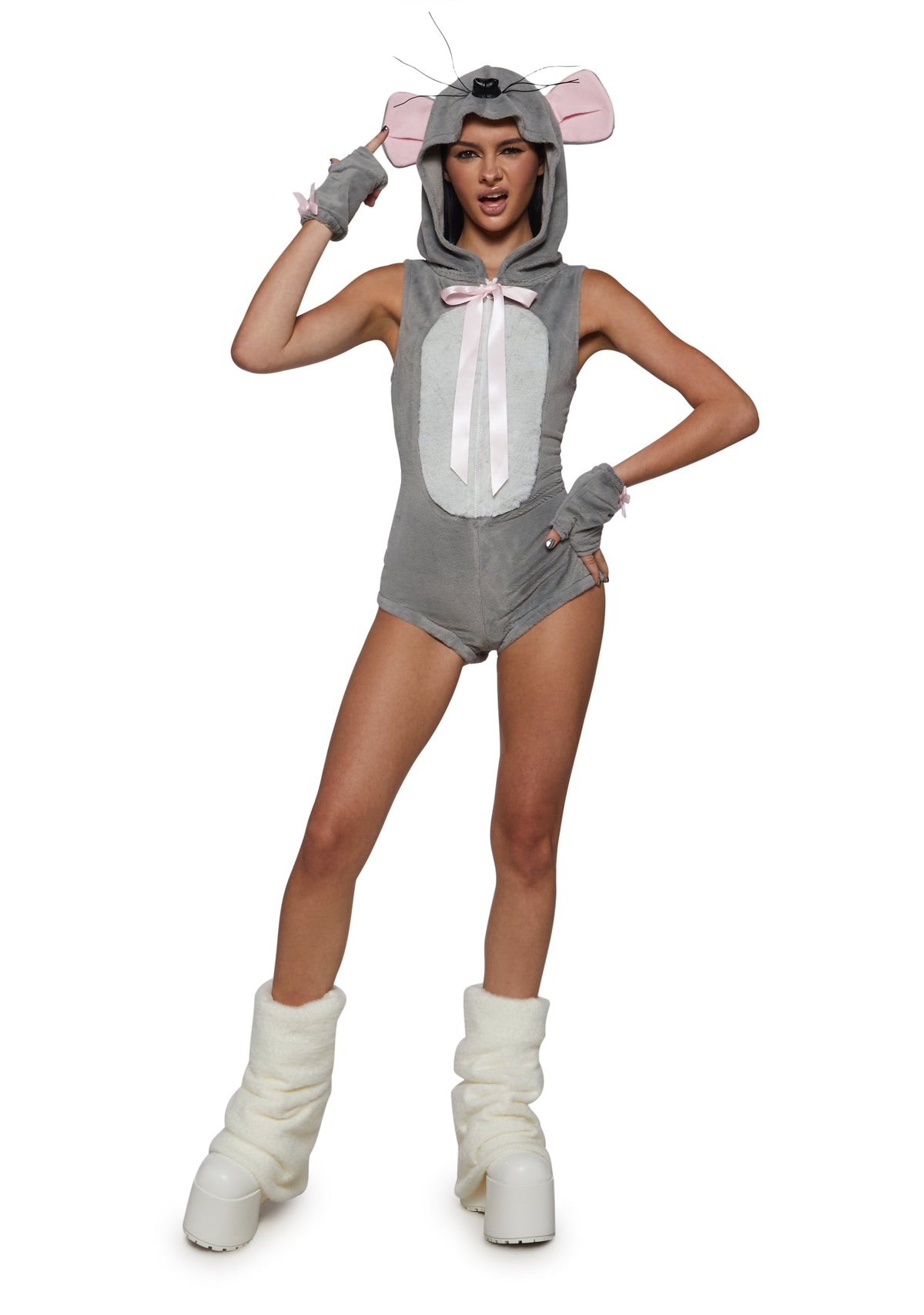 Mouse Romper Costume with Tail