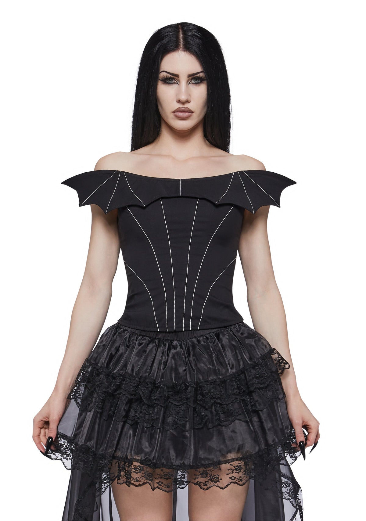 Bat Baddie Corset Top