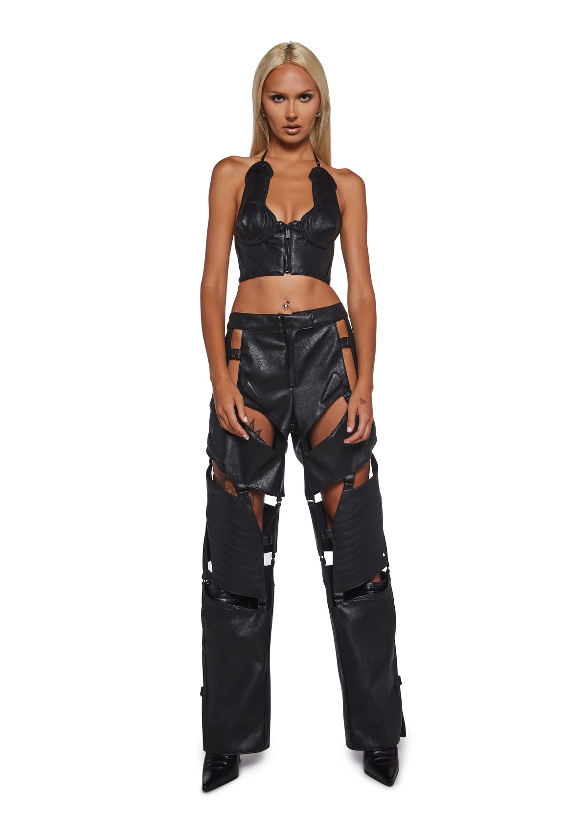 Biker Floating Pants - Black
